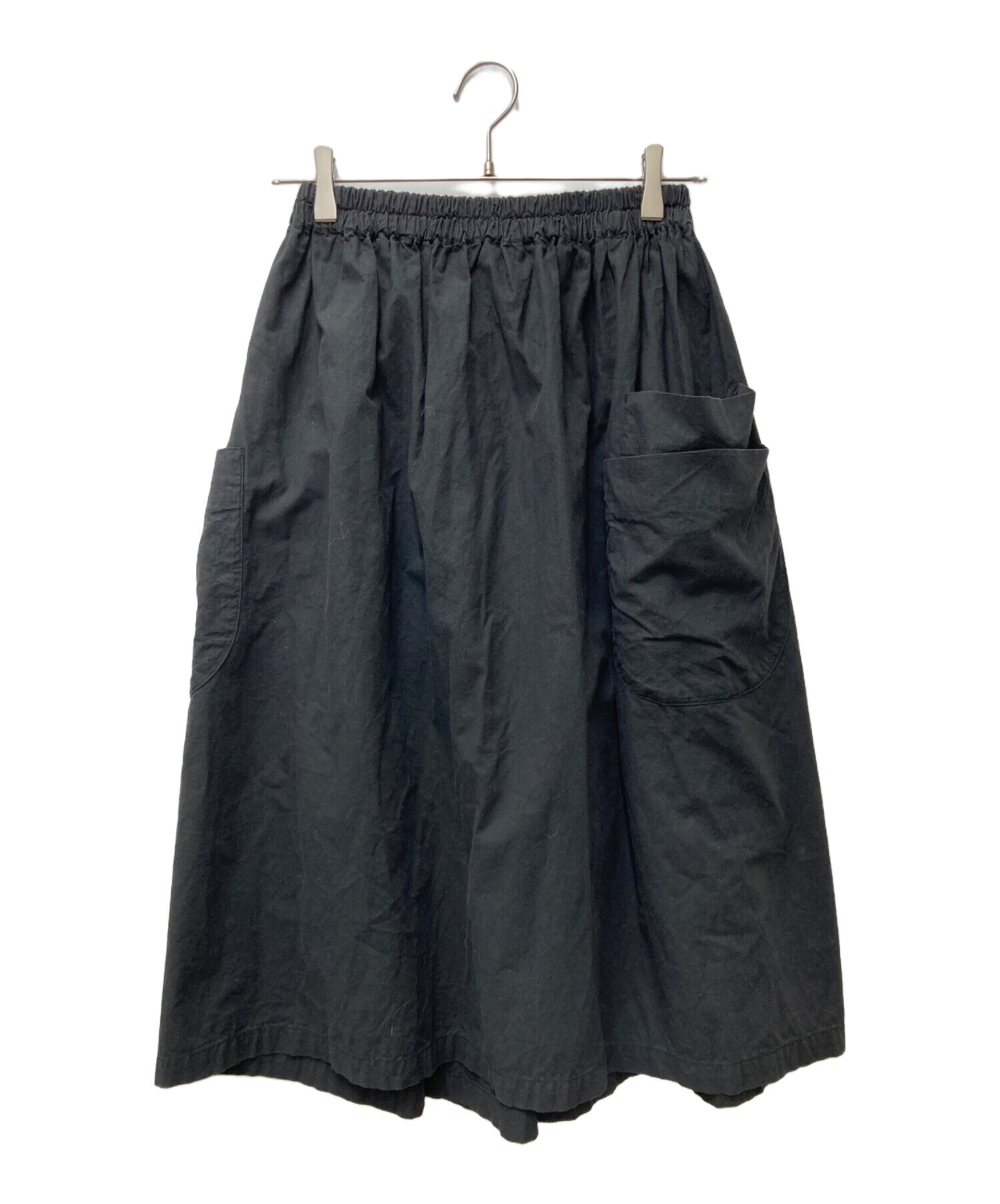 新品未使用　タグ付き　ホームスパン　ダブルポケットスカート 中古・古着通販】homspun (ホームスパン) ダブルポケットギャザー