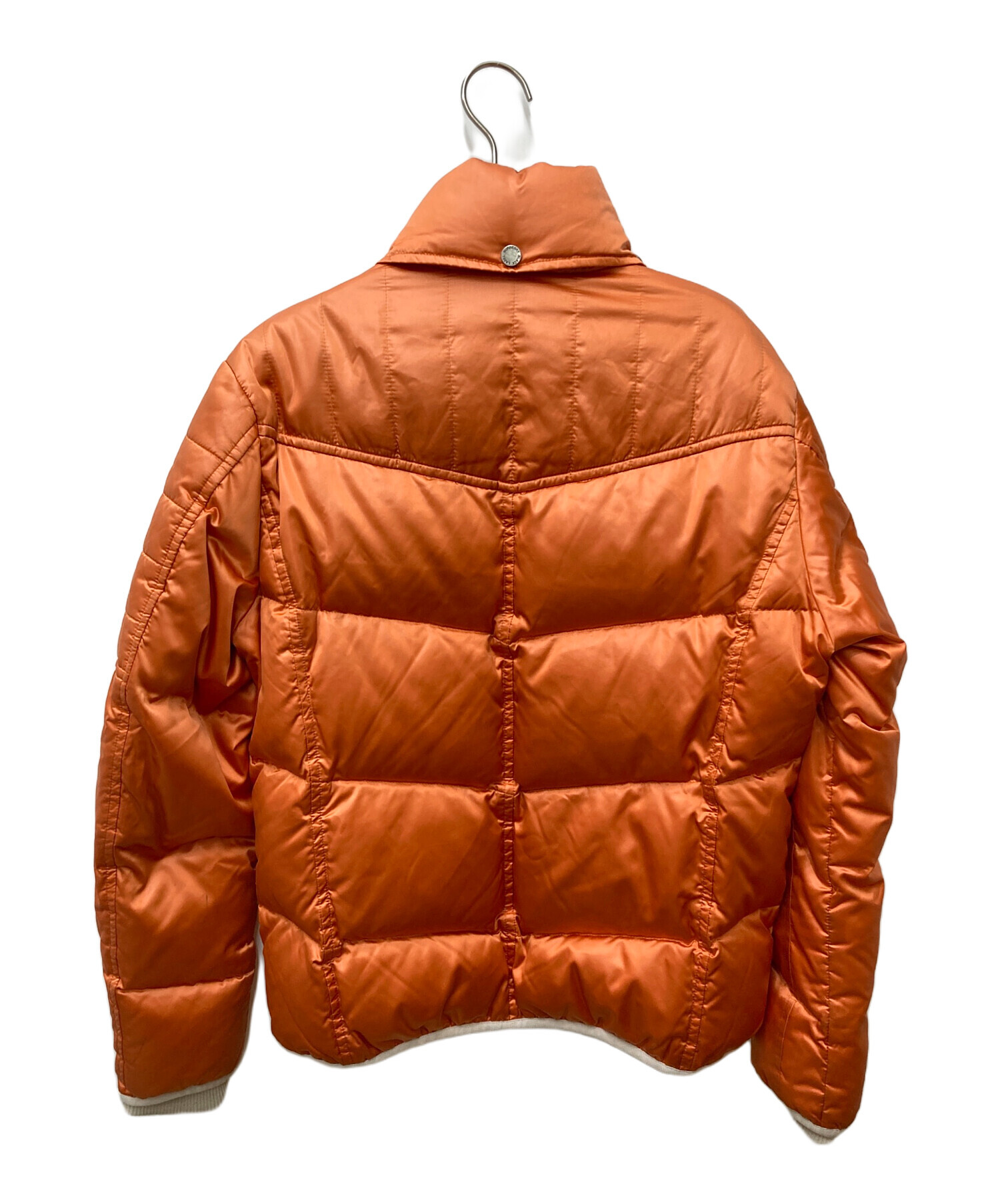 美彩　名作シャイニーオレンジダウン　バーバリーブラックレーベル　クレストブリッジ 中古・古着通販】BURBERRY BLACK LABEL (バーバリーブラックレーベル