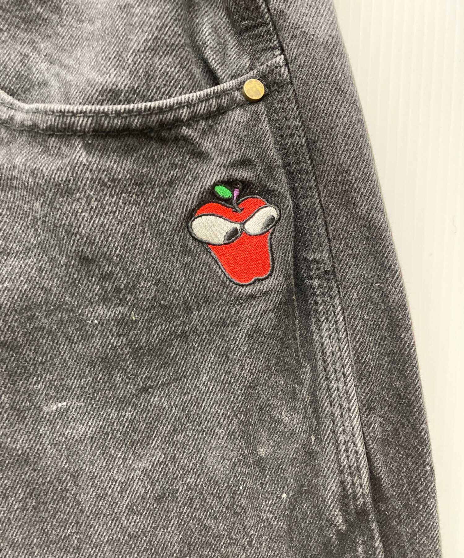 中古・古着通販】BUTTERGOODS (バターグッズ) ワイドデニムパンツ 