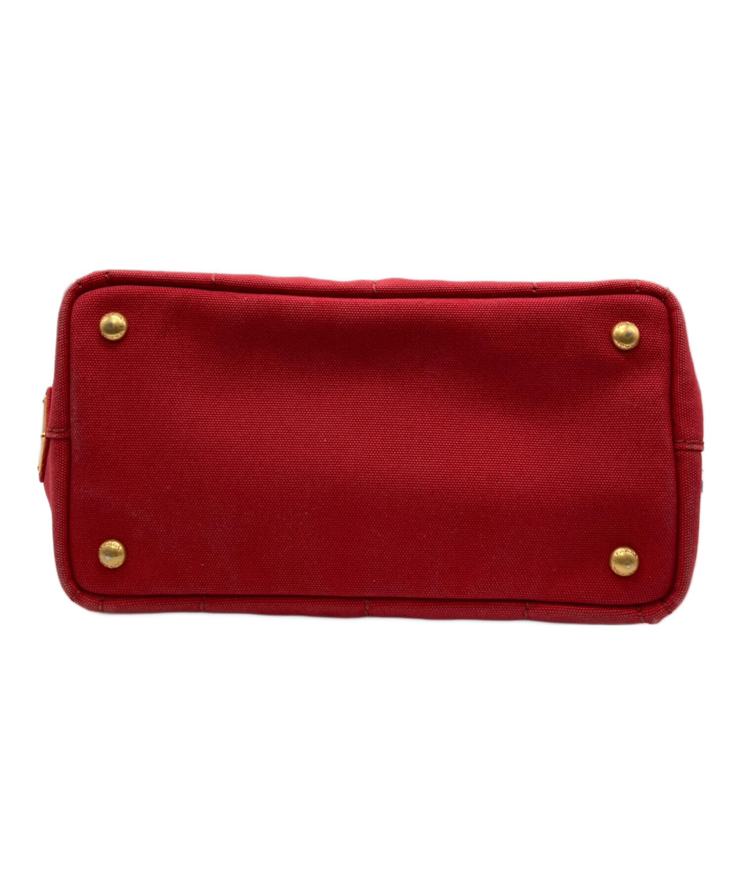 中古・古着通販】PRADA (プラダ) カナパミニ 2WAYバッグ 1BG439 レッド 