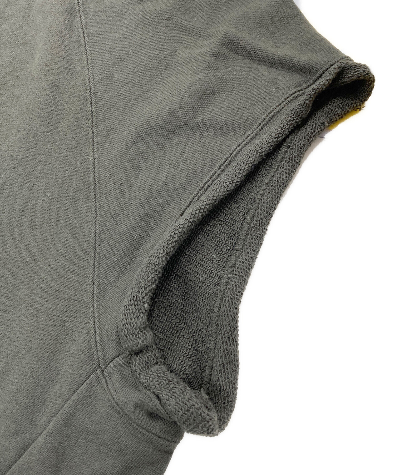 argue DRY COTTON PLANE SWEAT FOODIE ブラック 中古・古着通販】ARGUE (アーギュ) DRY COTTON PLANE SWEAT FOODIE