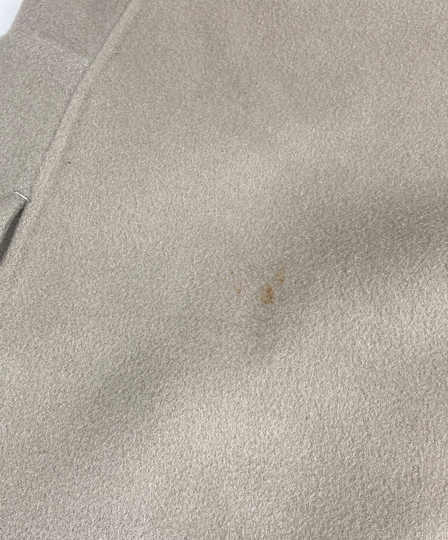 中古・古着通販】YONFA (ヨンファ) ウールジレコート グレー サイズ