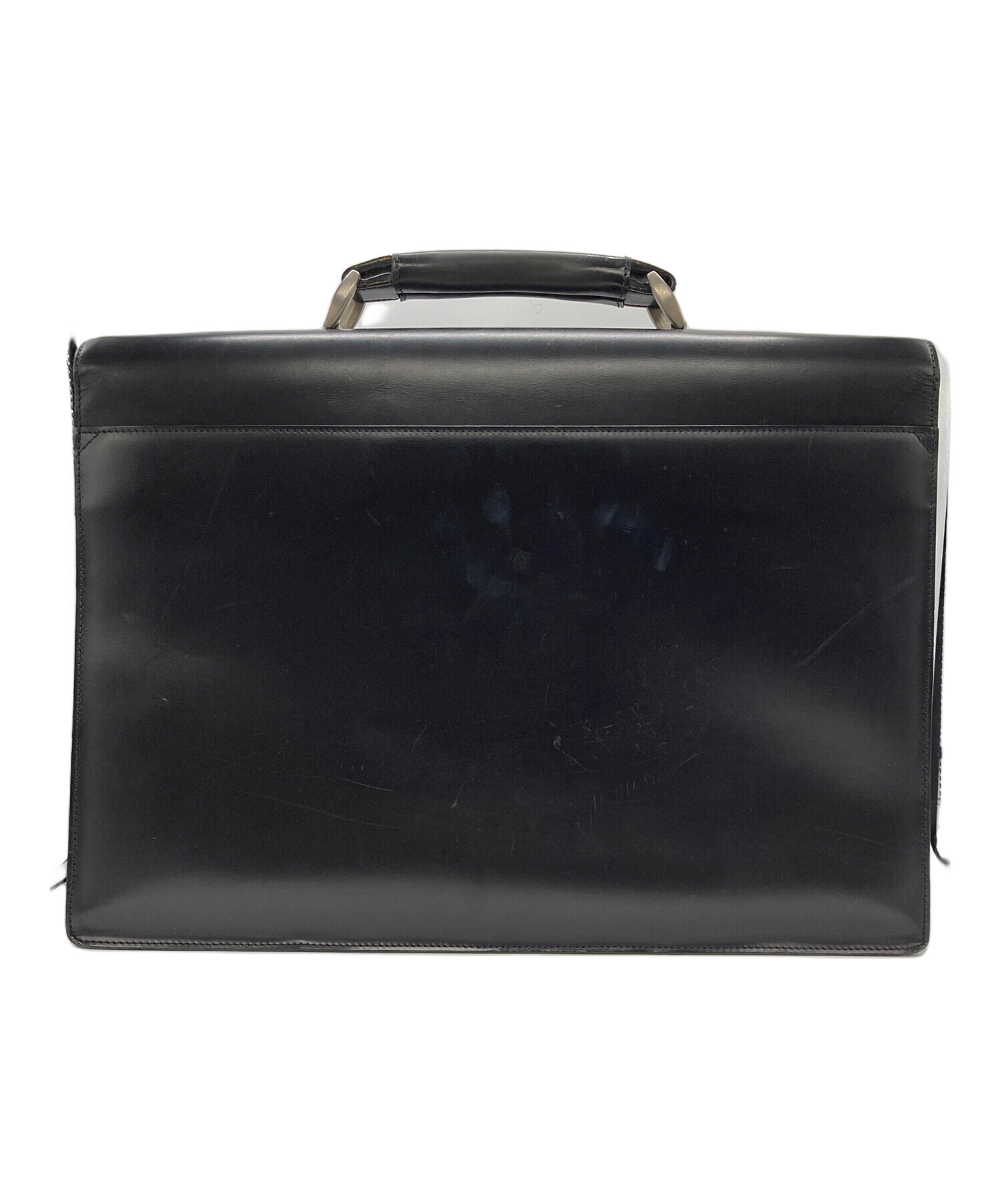 中古・古着通販】dunhill (ダンヒル) ビジネスバッグ ブラック 