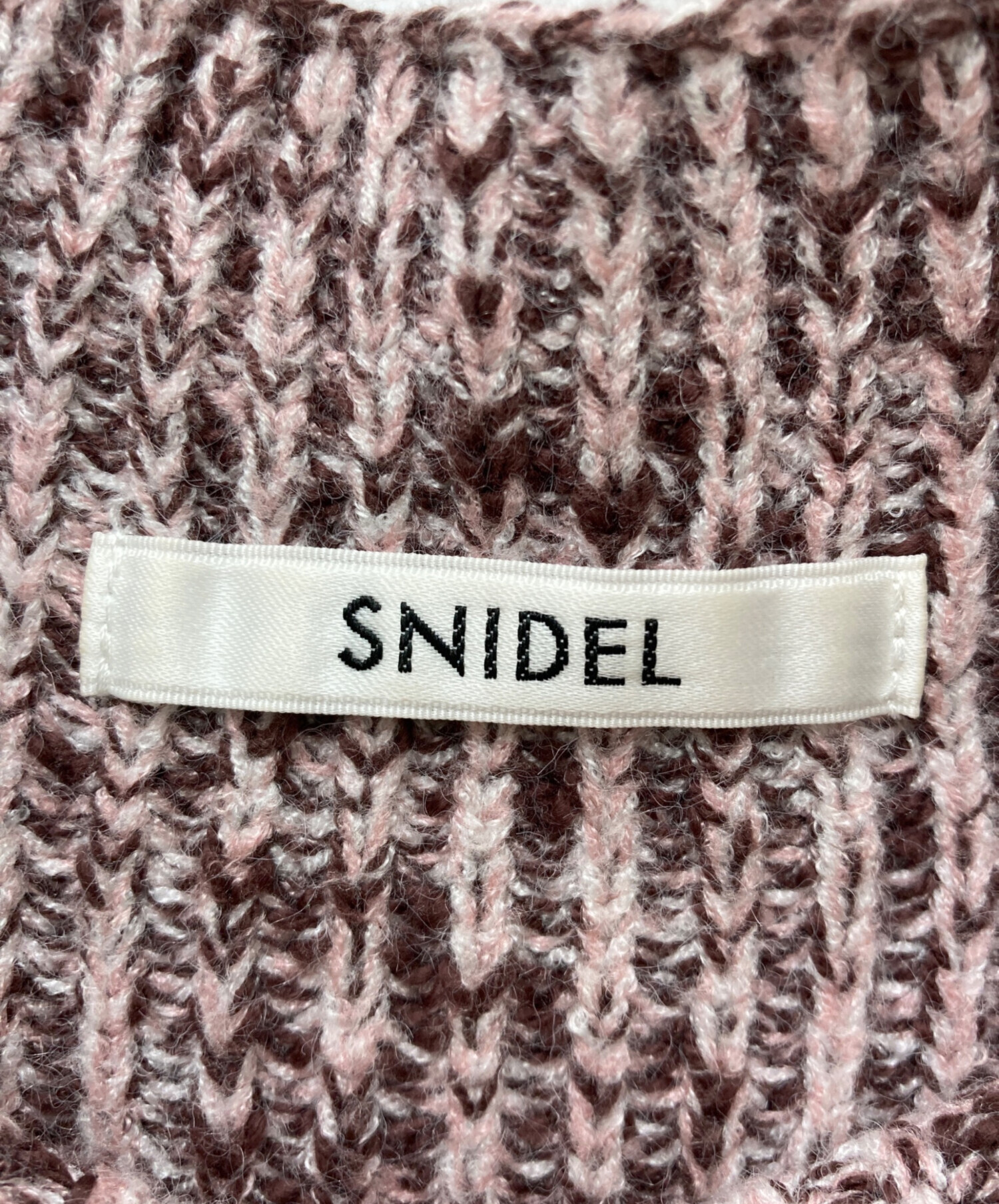 中古・古着通販】Snidel (スナイデル) ノースリーブニットワンピース