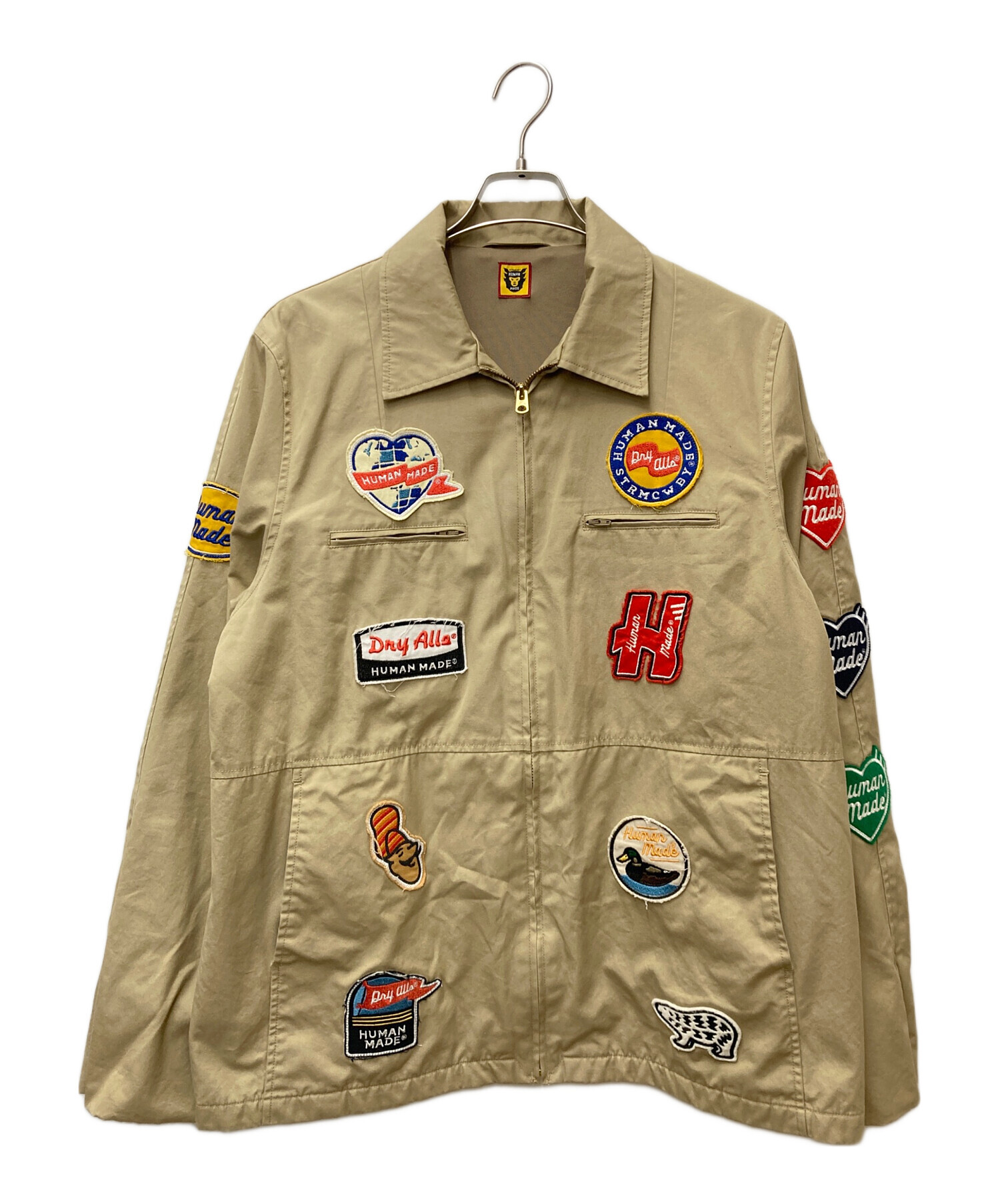 中古・古着通販】HUMAN MADE (ヒューマンメイド) PATCH JACKET LIMITED