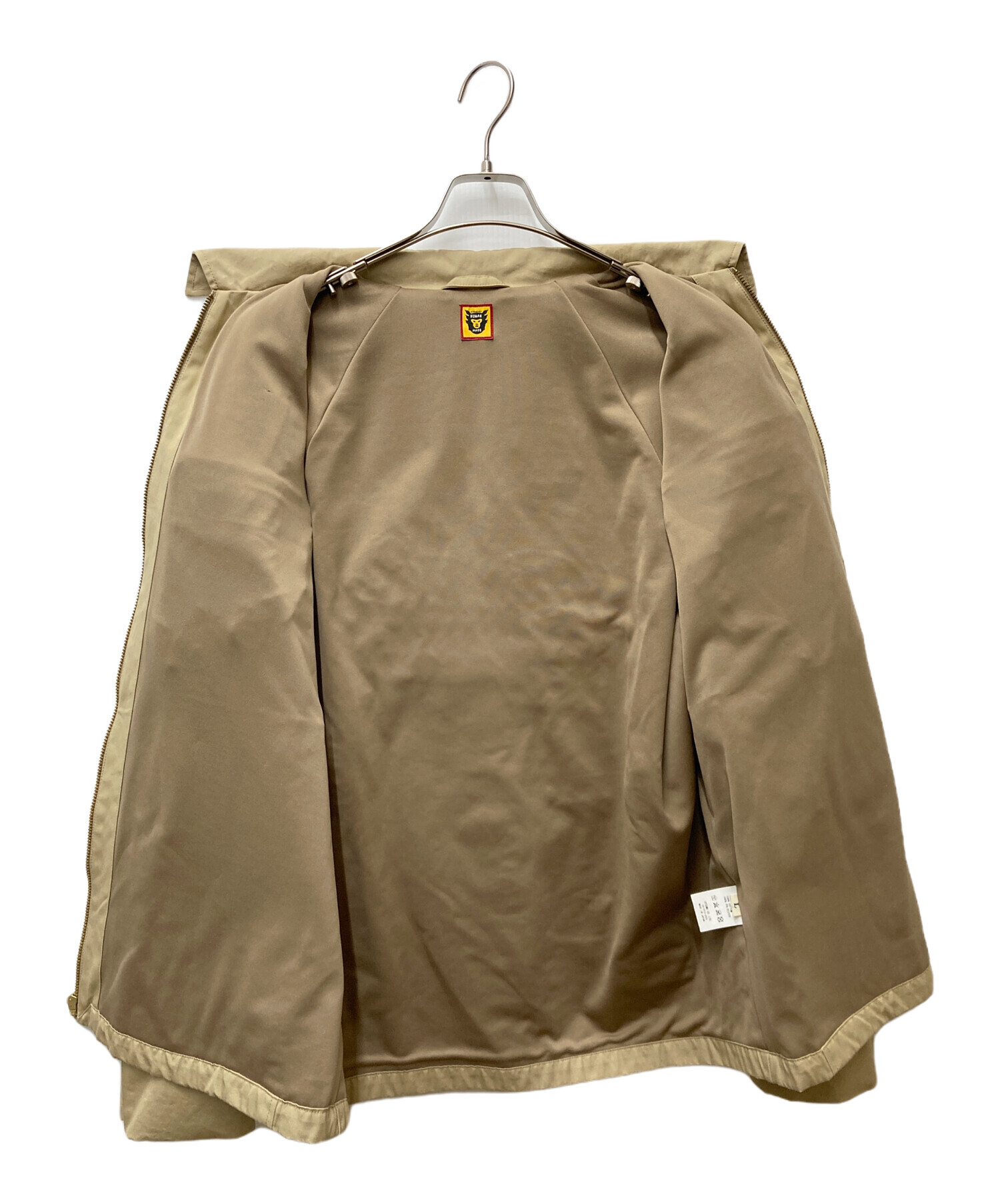 HUMAN MADE ナイロンジャケット ベージュ 中古・古着通販】HUMAN MADE (ヒューマンメイド) PATCH JACKET