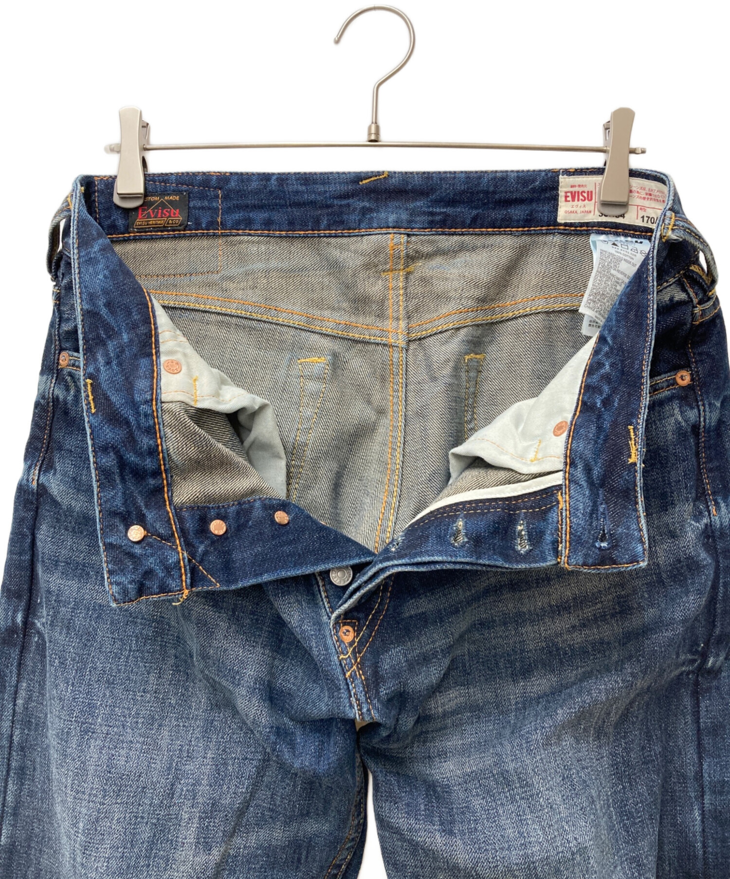 中古・古着通販】EVISU (エヴィス) ダイコックプリント バギーフィット 