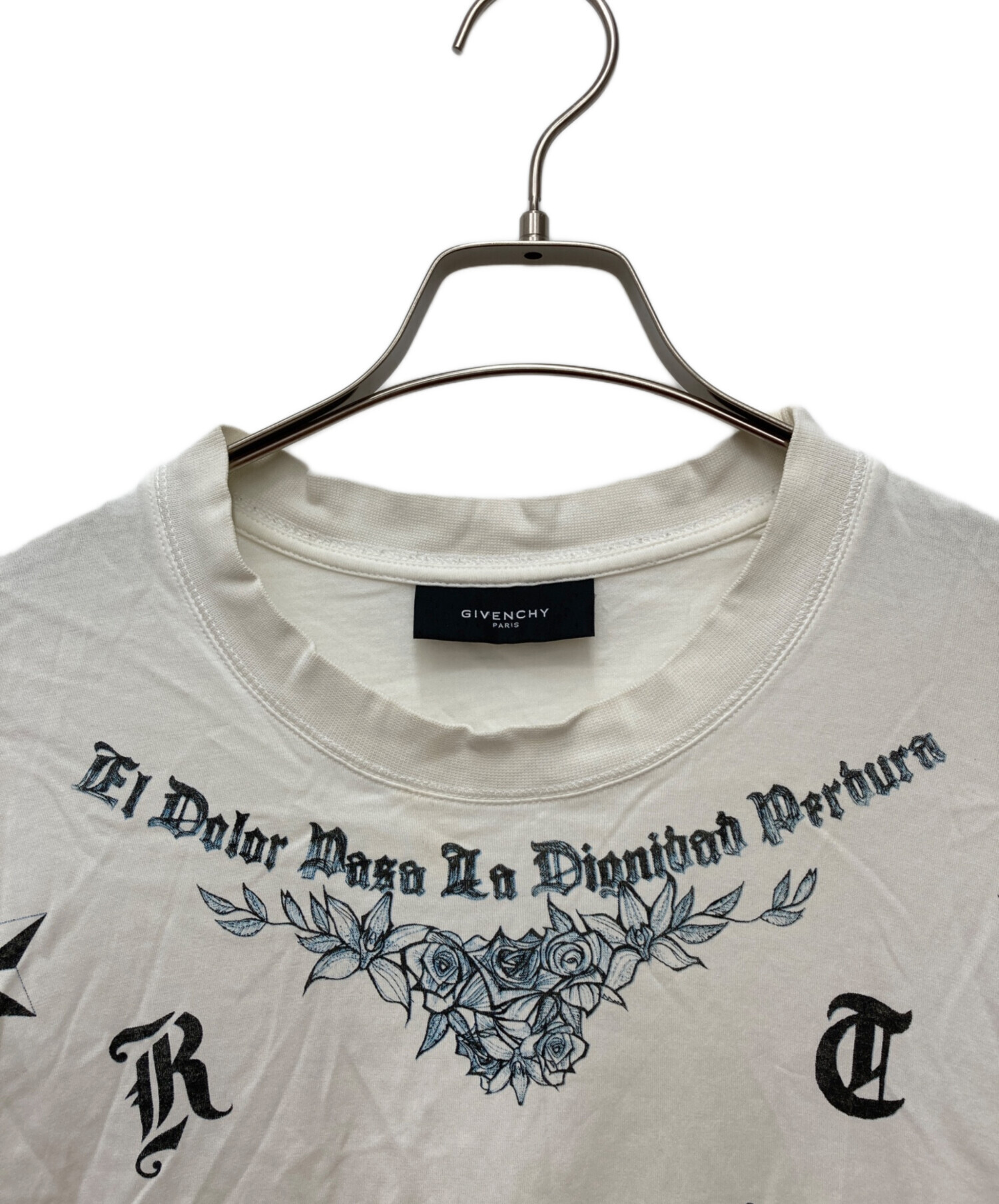 中古・古着通販】GIVENCHY (ジバンシィ) スカルタトゥーTシャツ