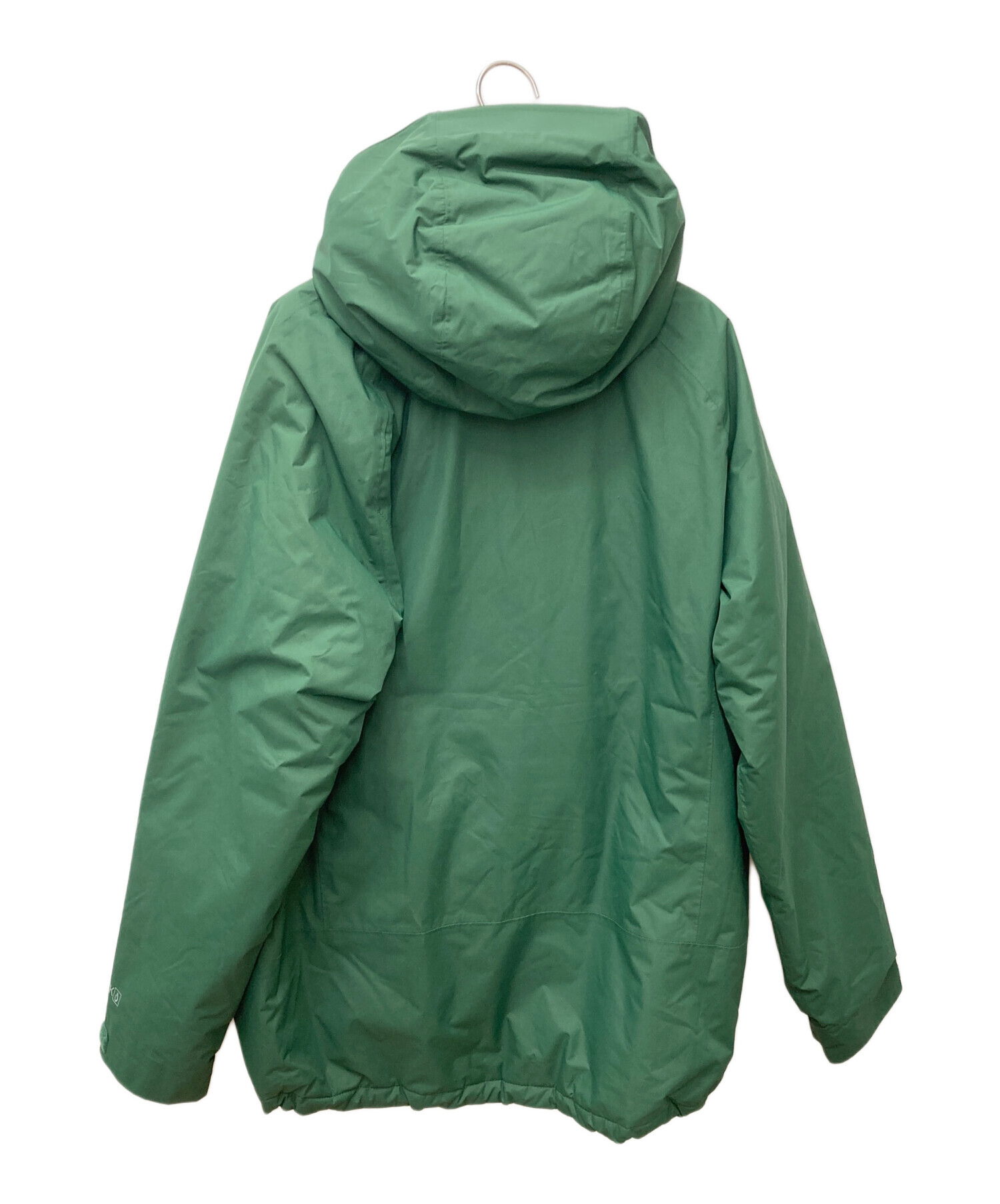 L.L.Bean グリーン ナイロンジャケット M ダウン (エルエルビーン