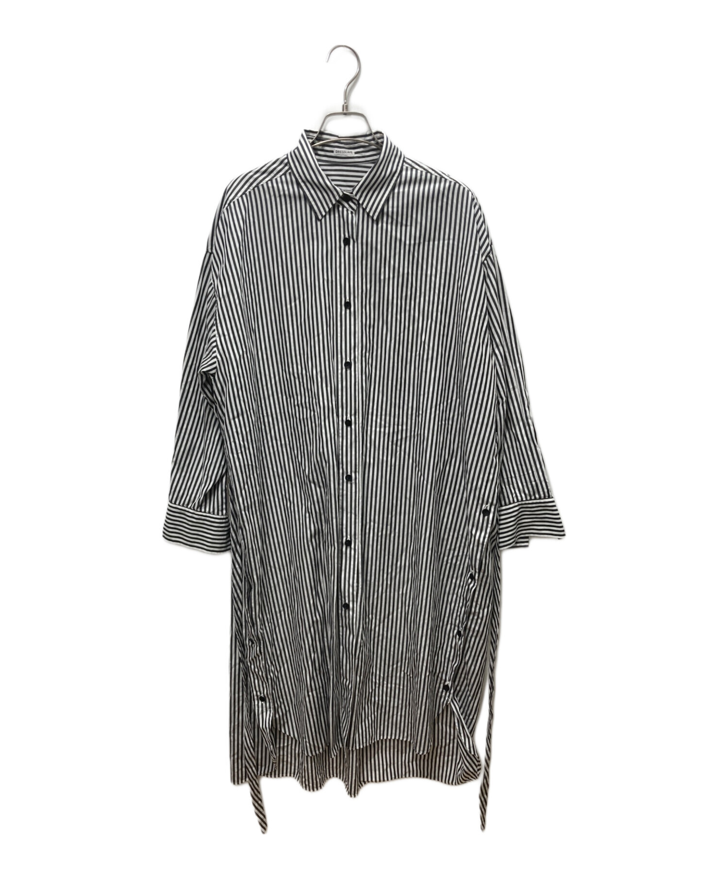 中古・古着通販】DRESSLAVE (ドレスレイブ) LONDON stripe deep slit 