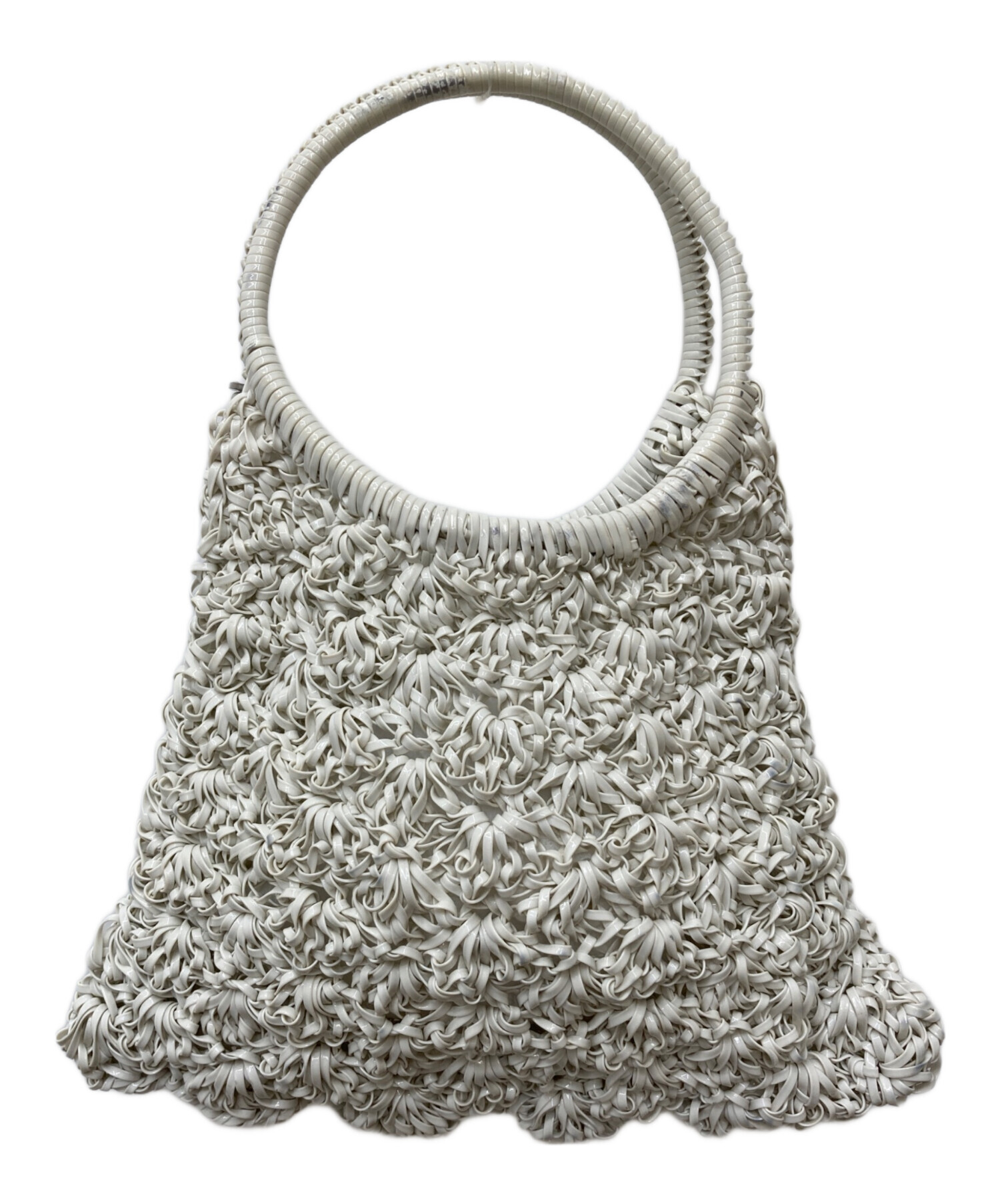 中古・古着通販】ANTEPRIMA (アンテプリマ) ワイヤーバッグ ホワイト