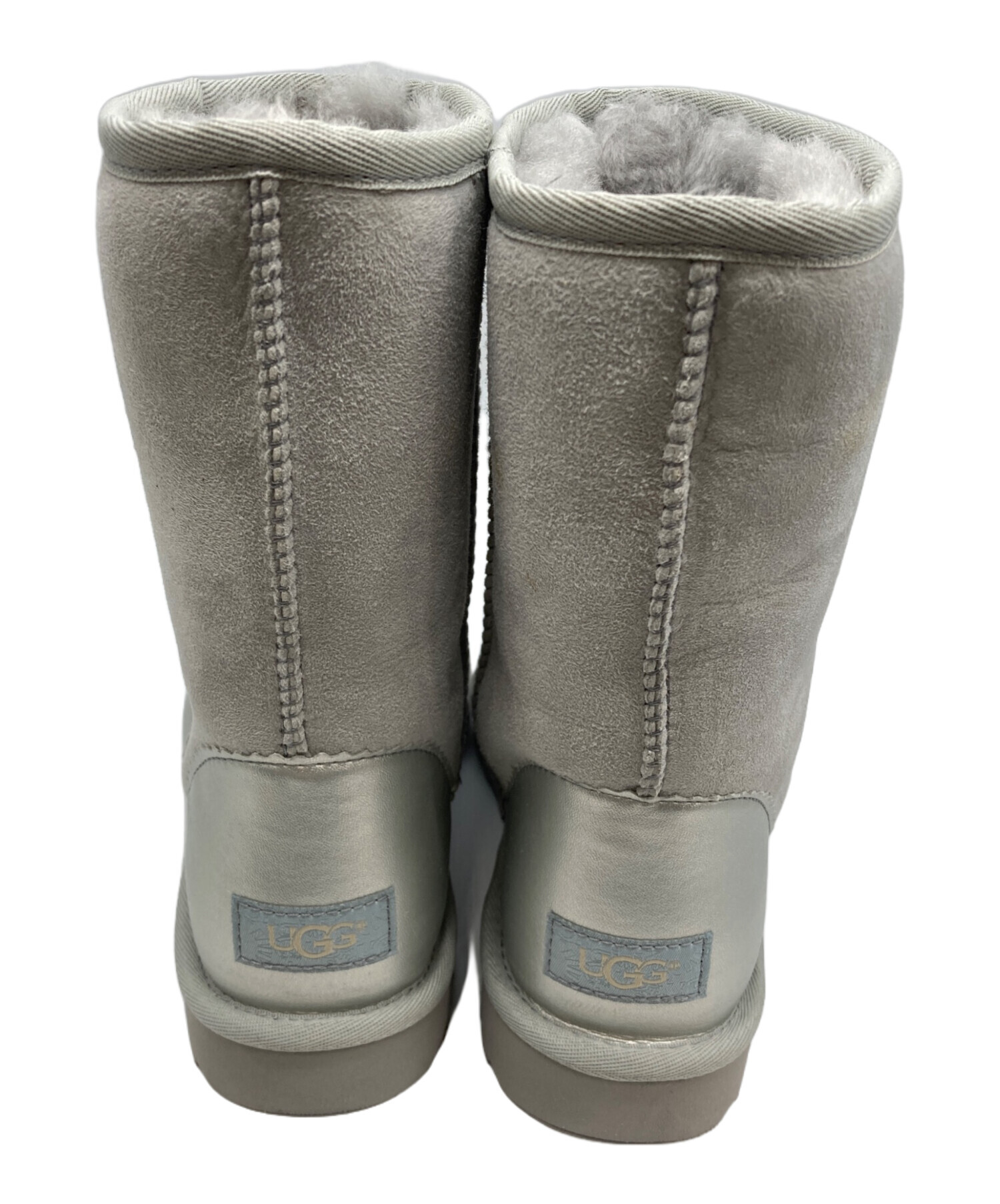 中古・古着通販】UGG (アグ) ムートンブーツ グレー サイズ:25