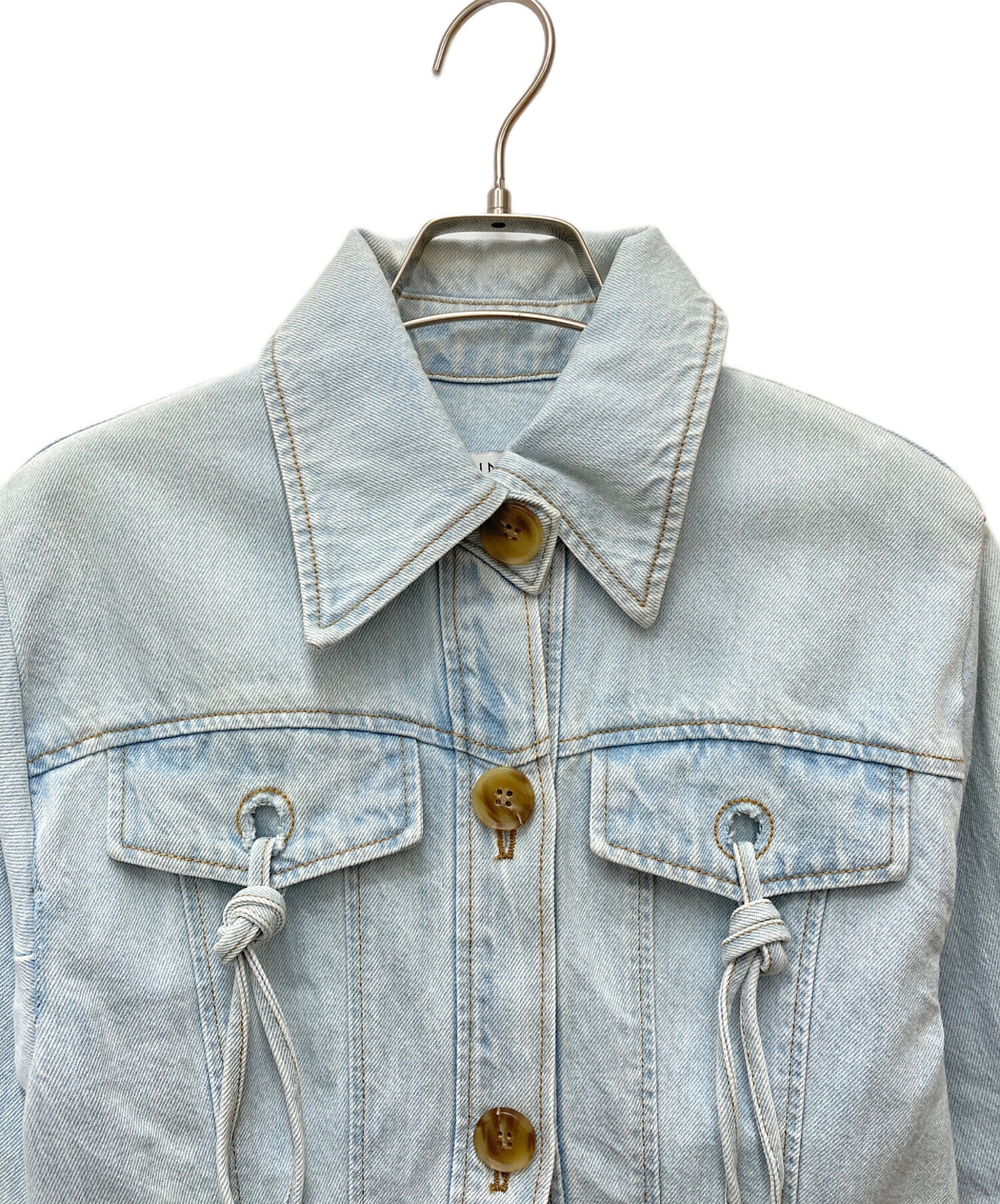 中古・古着通販】REJINA PYO (レジーナ ピョウ) pointed-collar denim