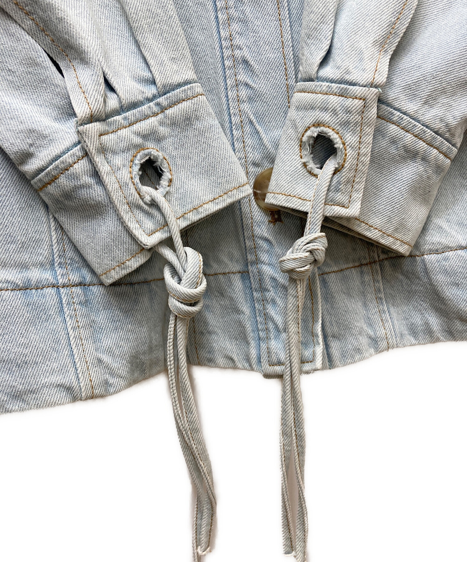 中古・古着通販】REJINA PYO (レジーナ ピョウ) pointed-collar denim