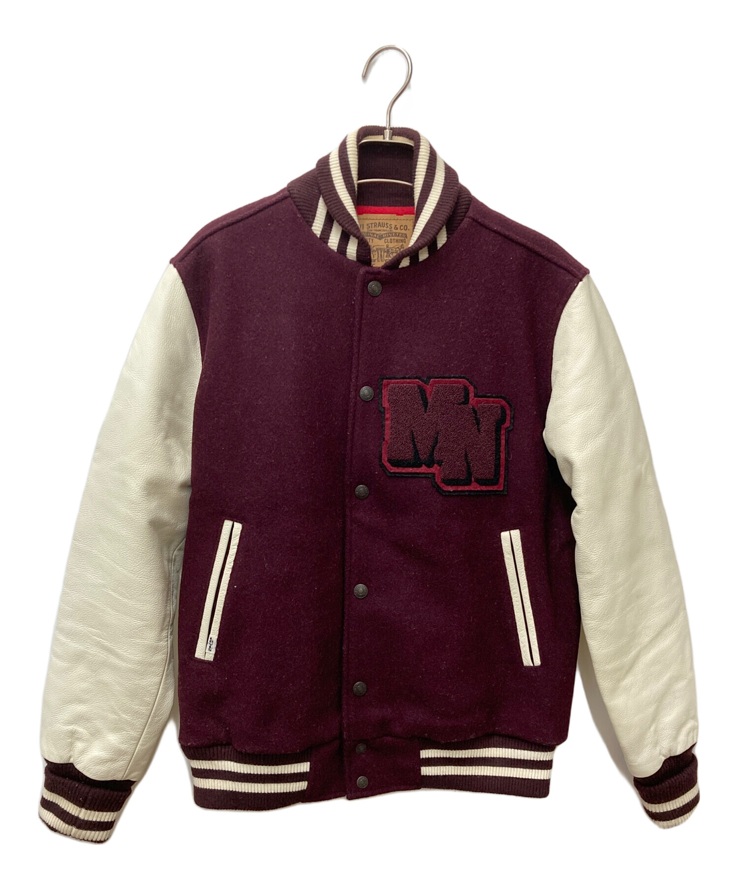 中古・古着通販】LEVI'S (リーバイス) レザー切替スタジャン PCL15-211