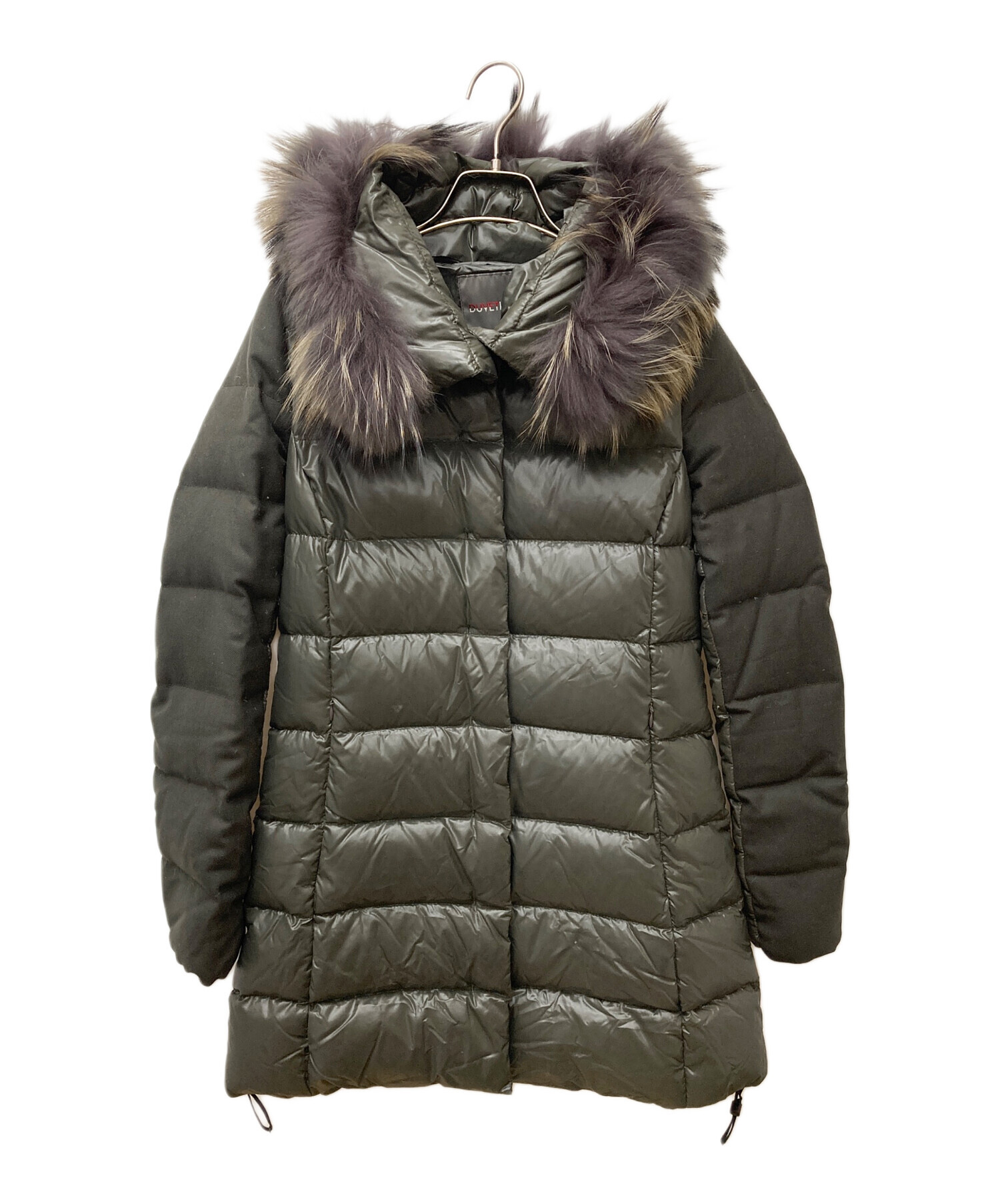 DUVETICA デュベティカ ファー付ダウン 38サイズ パープルピンク