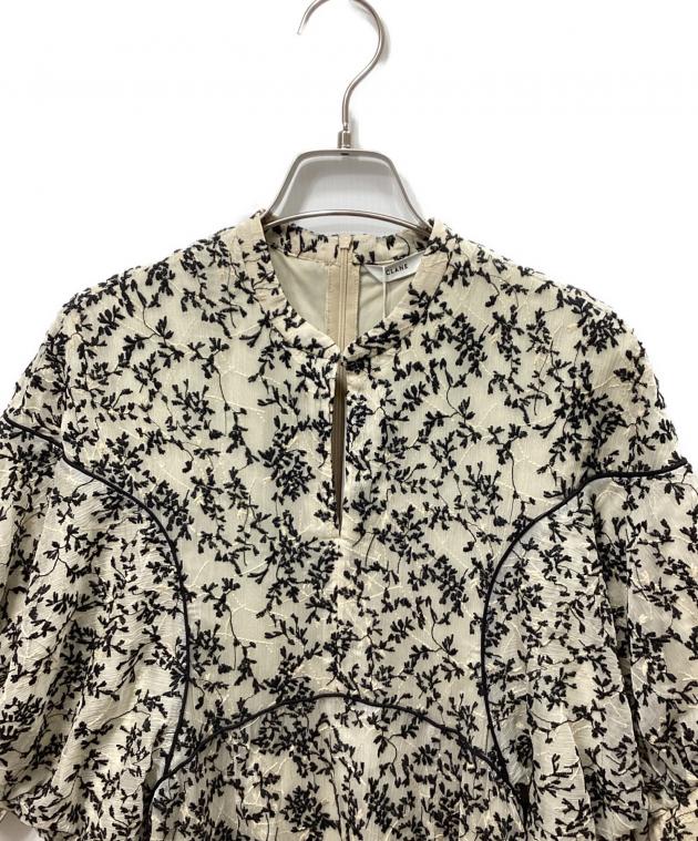 中古・古着通販】CLANE (クラネ) FLORET EMBROIDERY ARM ONE PIECE 