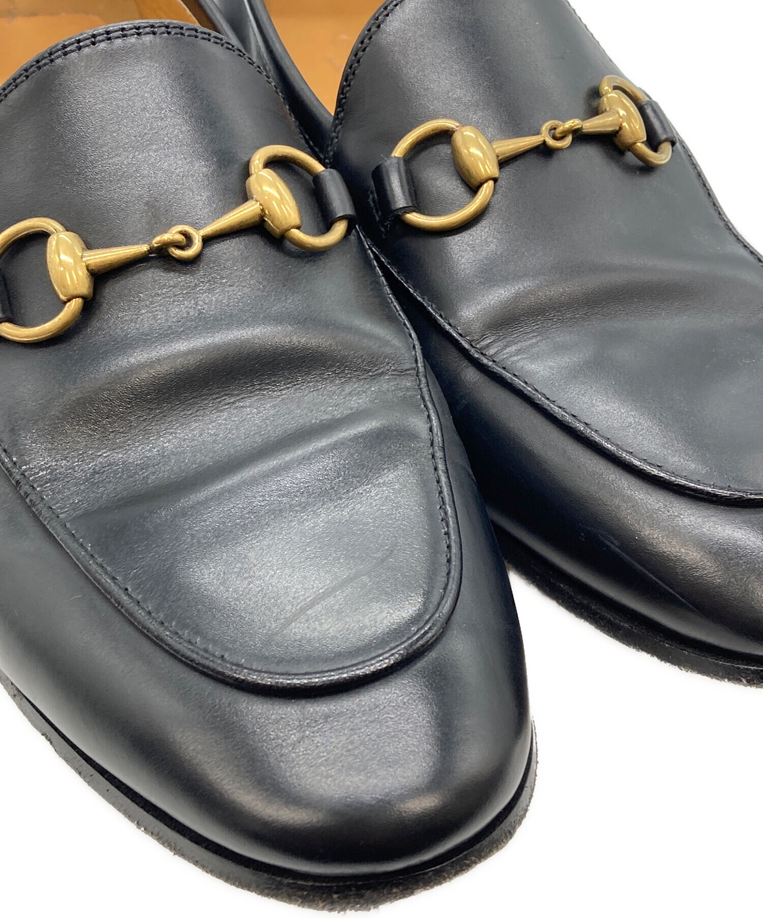 中古・古着通販】GUCCI (グッチ) ヨルダーン ホースビッドローファー