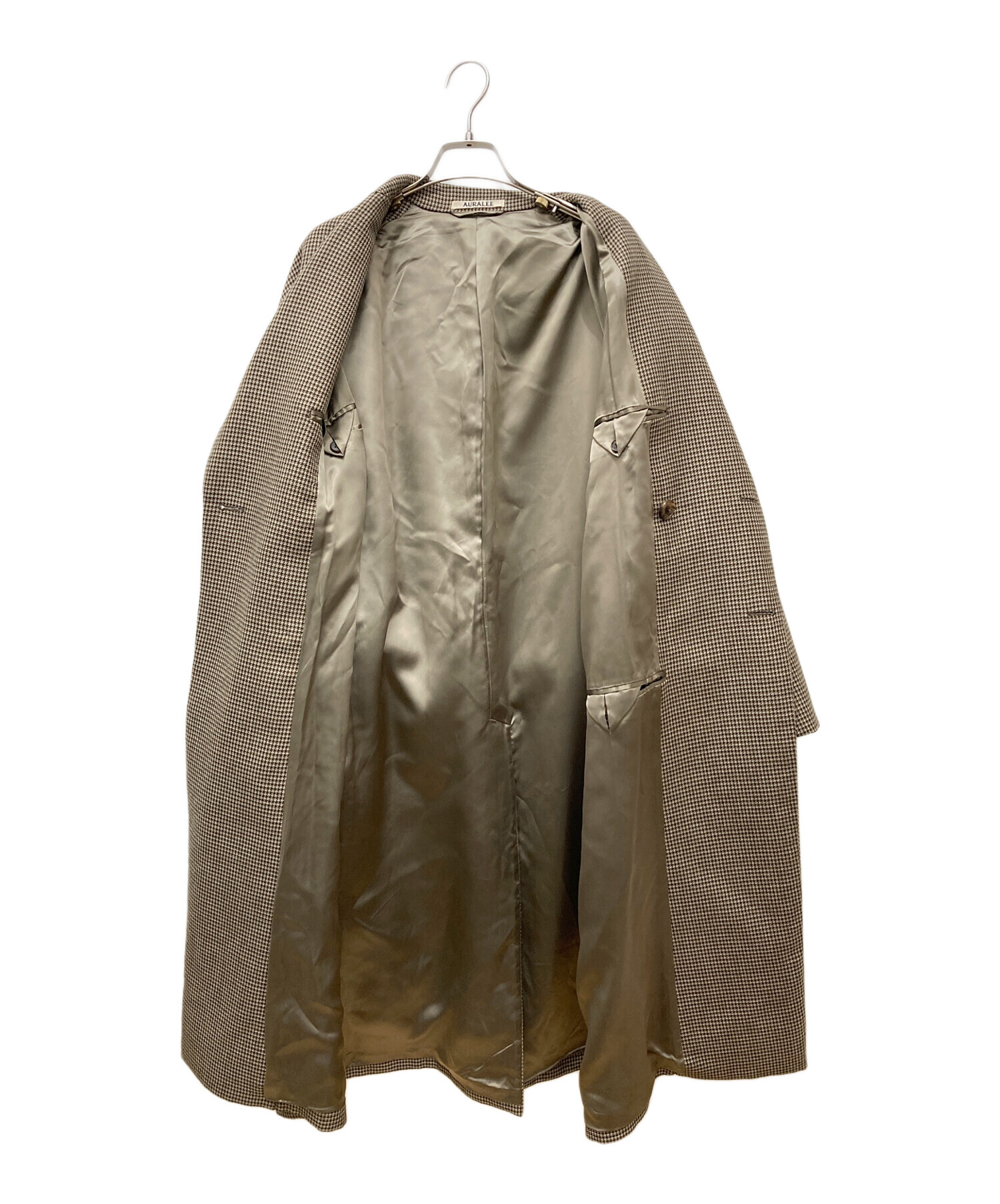 中古・古着通販】AURALEE (オーラリー) DOUBLE FACE CHECK DOUBLE