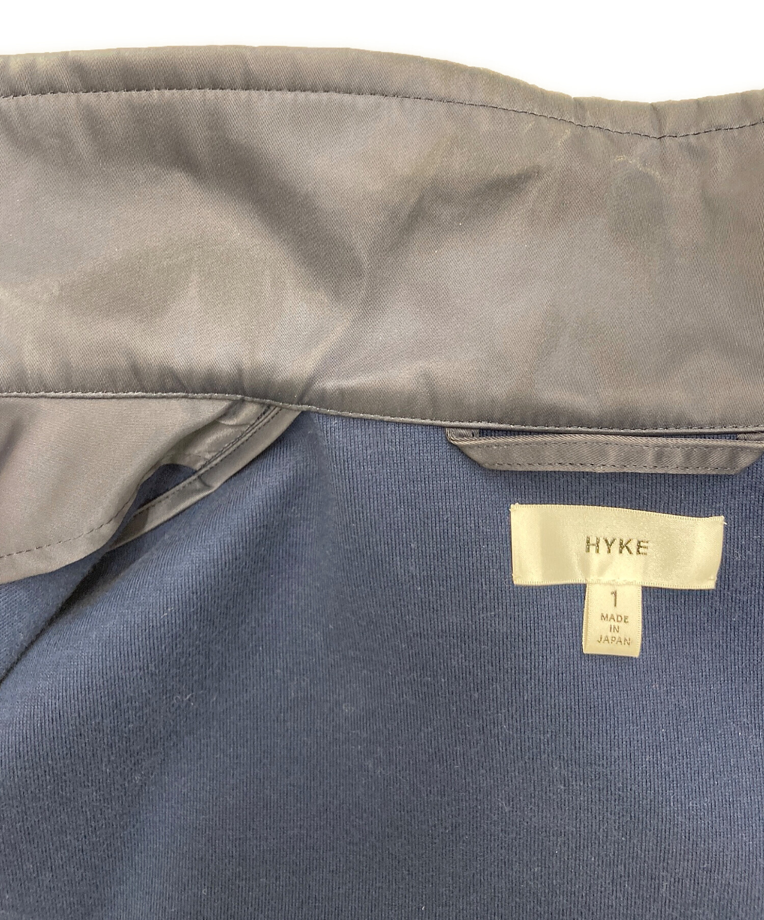 中古・古着通販】HYKE (ハイク) ナイロンボンディングコーチジャケット