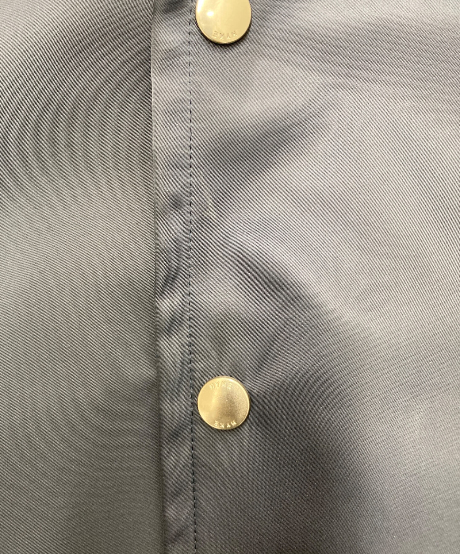 中古・古着通販】HYKE (ハイク) ナイロンボンディングコーチジャケット