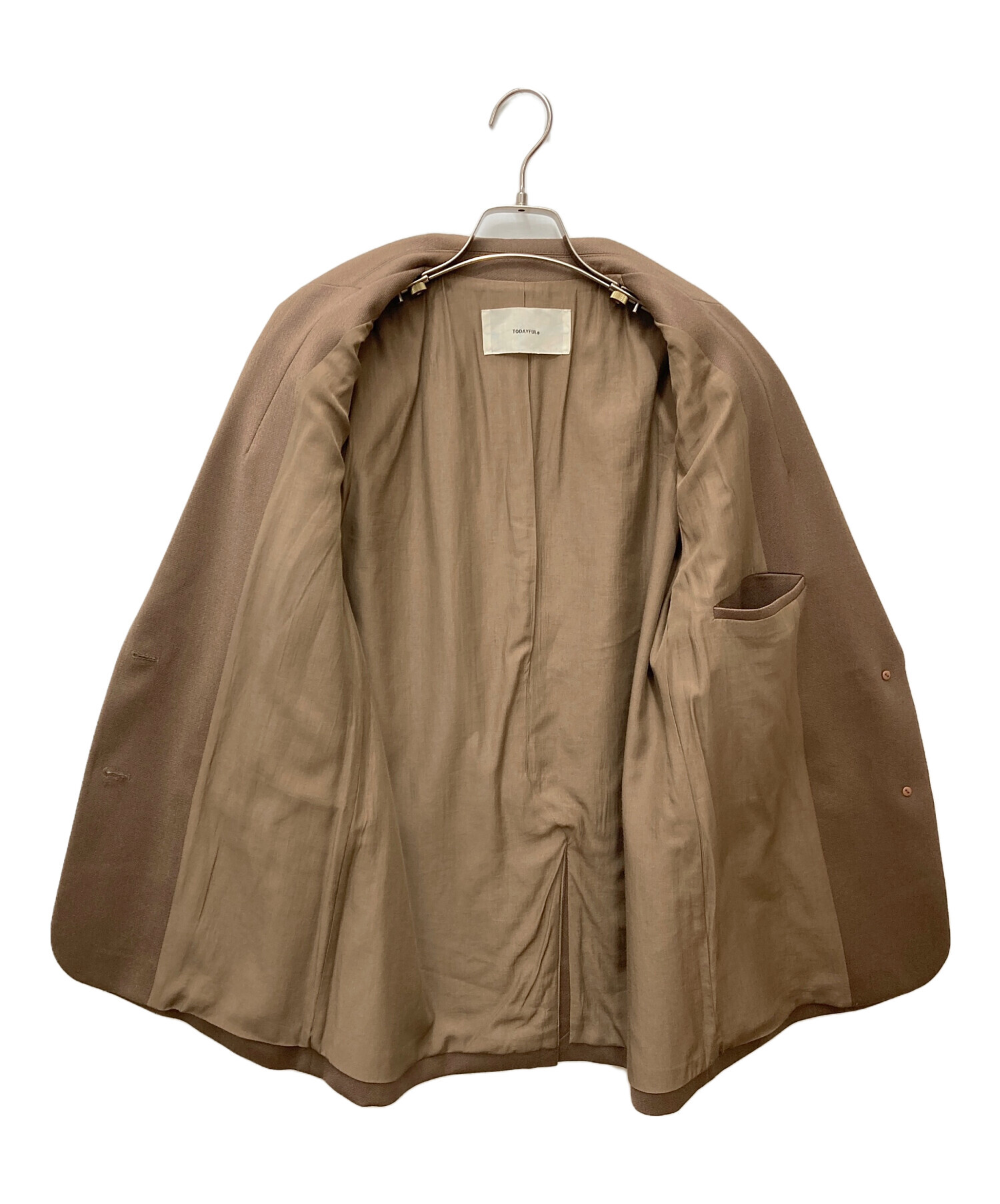 中古・古着通販】TODAYFUL (トゥデイフル) Wool Over Jacket 中古・古着通販】TODAYFUL (トゥデイフル) Wool Over Jacket