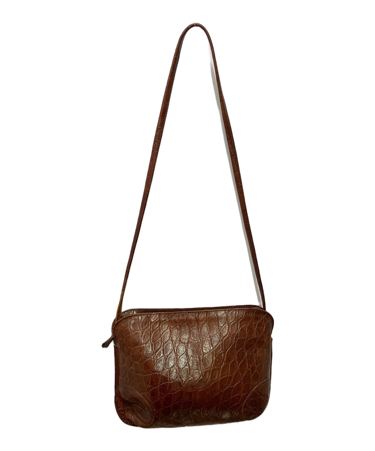 ISSEY MIYAKE ACCESSORY イッセイミヤケ レザーハンドバッグ 中古・古着通販】ISSEY MIYAKE ACCESSORY (イッセイミヤケ