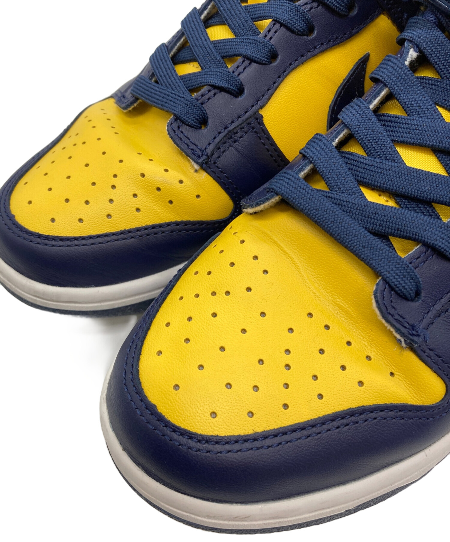 中古・古着通販】NIKE (ナイキ) DUNK LOW RETRO VARSITY MAIZE/MIDNIG 