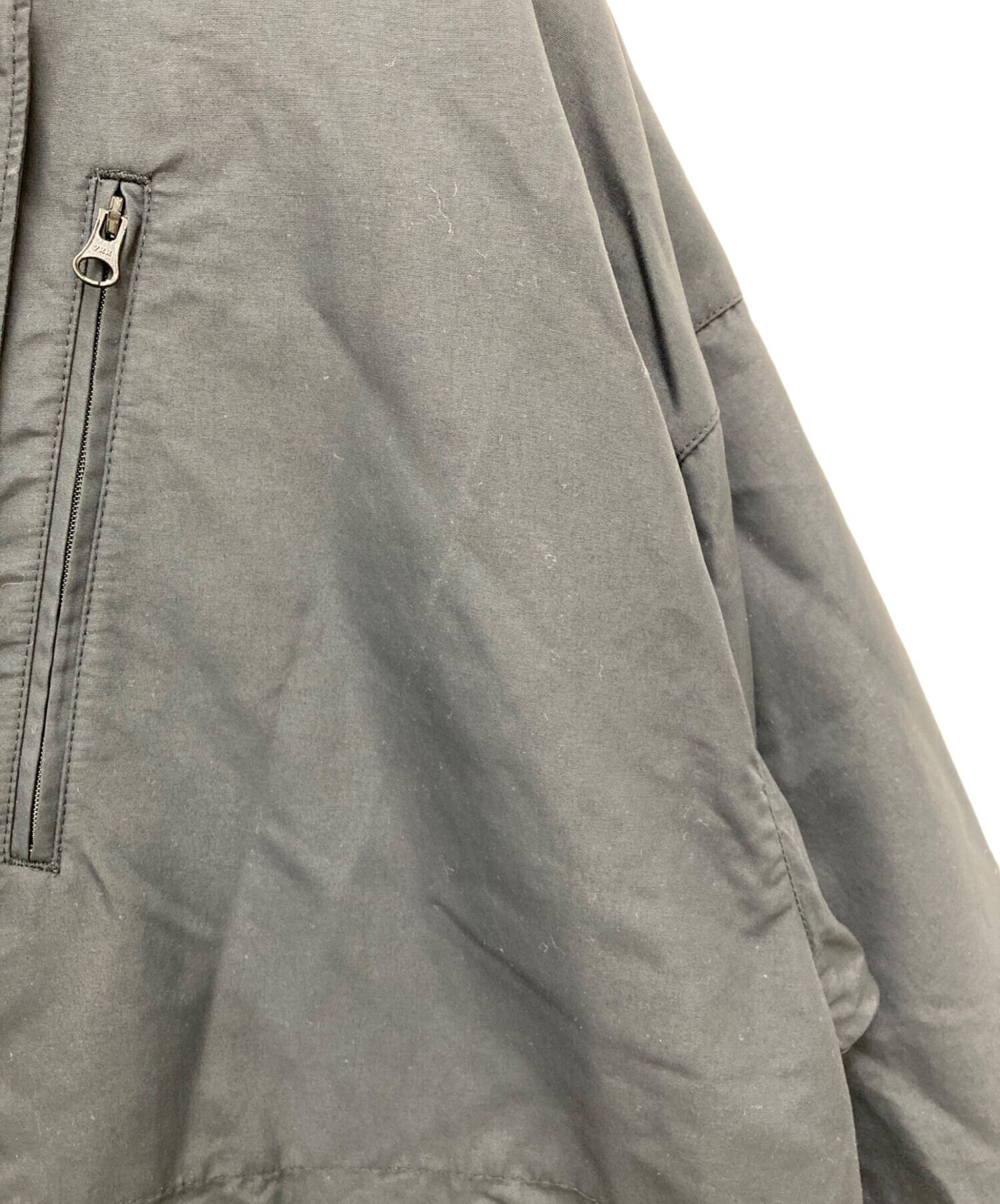 中古・古着通販】DANSKIN (ダンスキン) COMPACT LONG COAT ブラック
