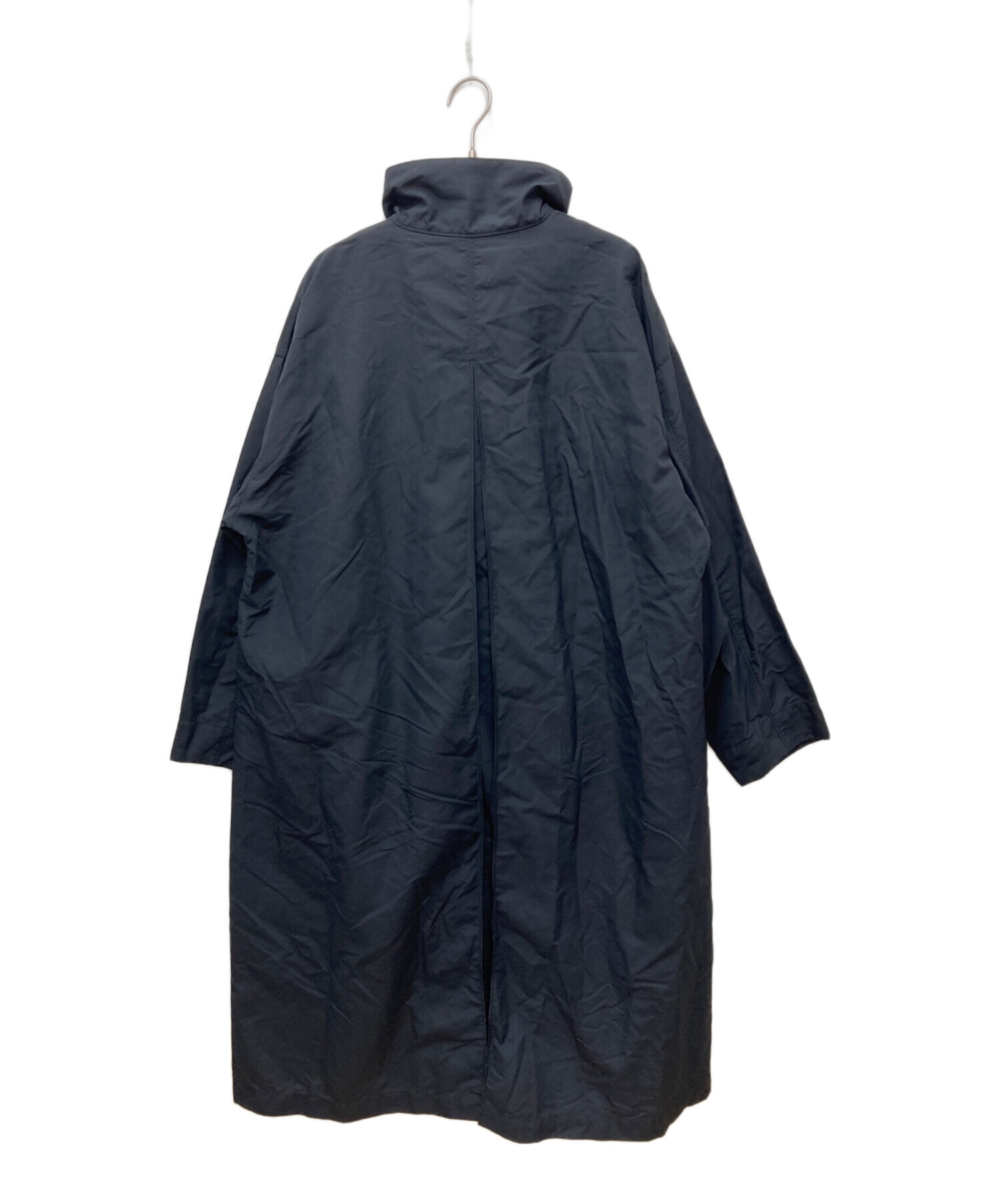 中古・古着通販】DANSKIN (ダンスキン) COMPACT LONG COAT ブラック