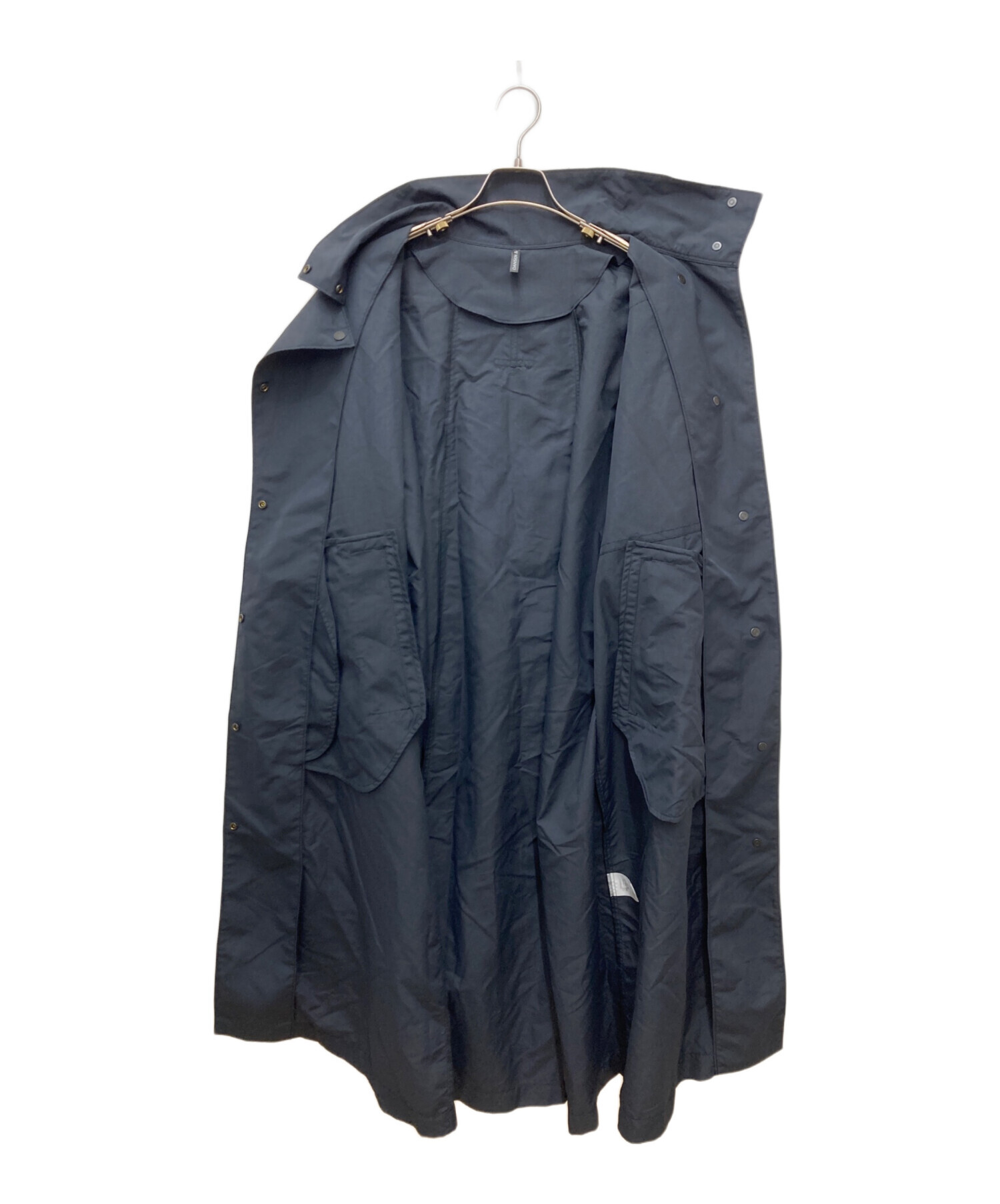 中古・古着通販】DANSKIN (ダンスキン) COMPACT LONG COAT ブラック