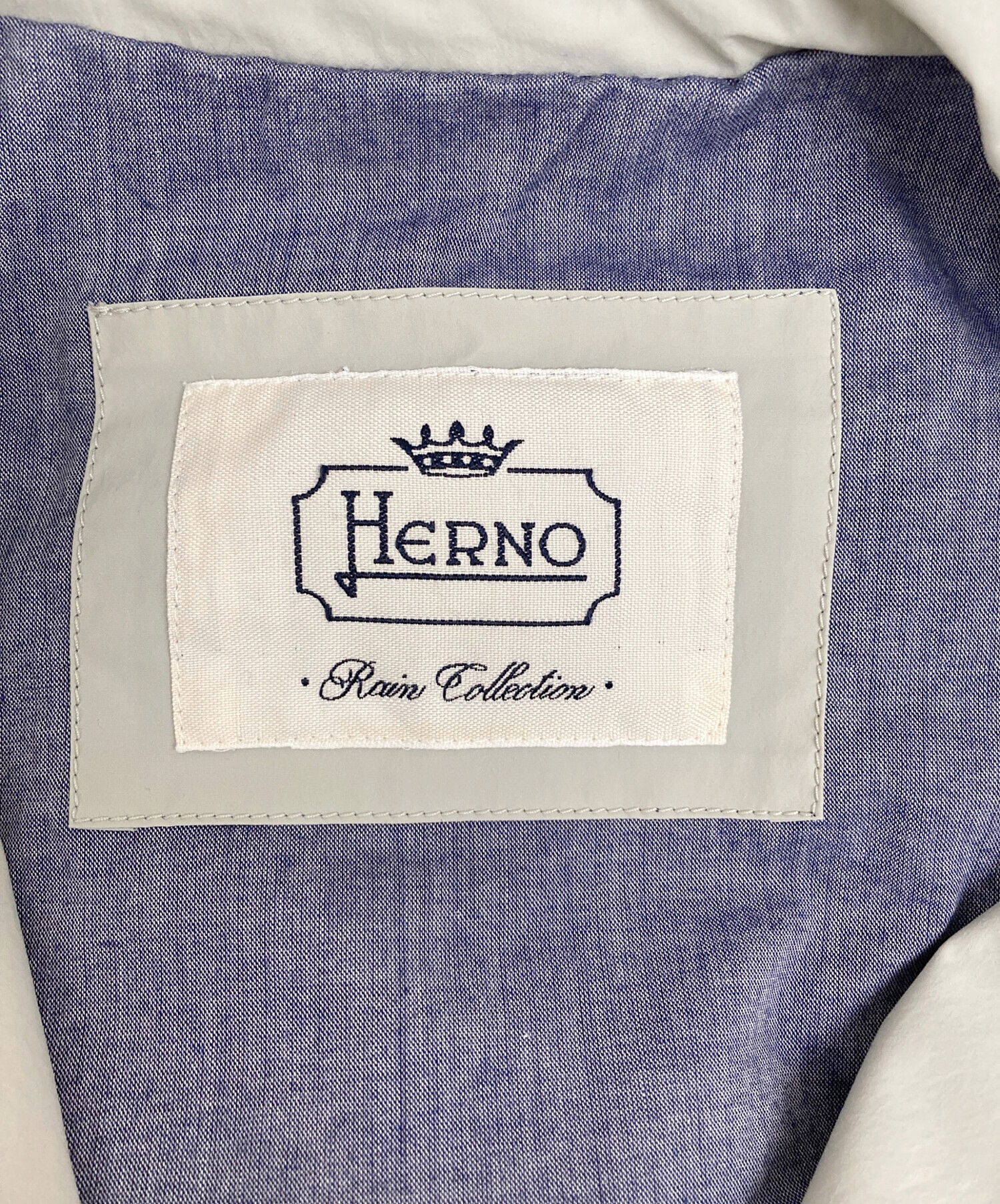 中古・古着通販】HERNO (ヘルノ) トレンチコート グレー サイズ:40