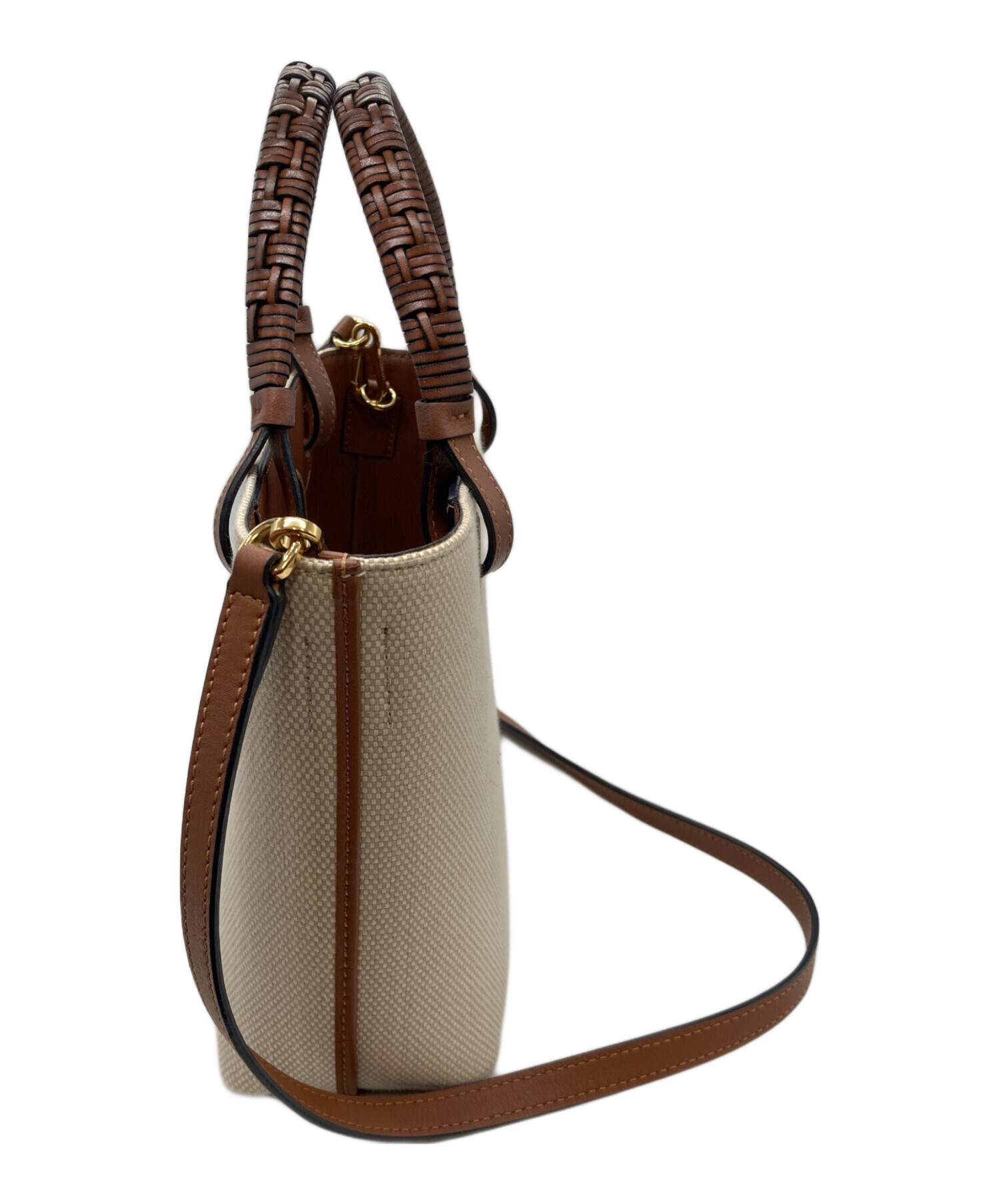 中古・古着通販】LOEWE (ロエベ) アナグラムミニトートバッグ ベージュ