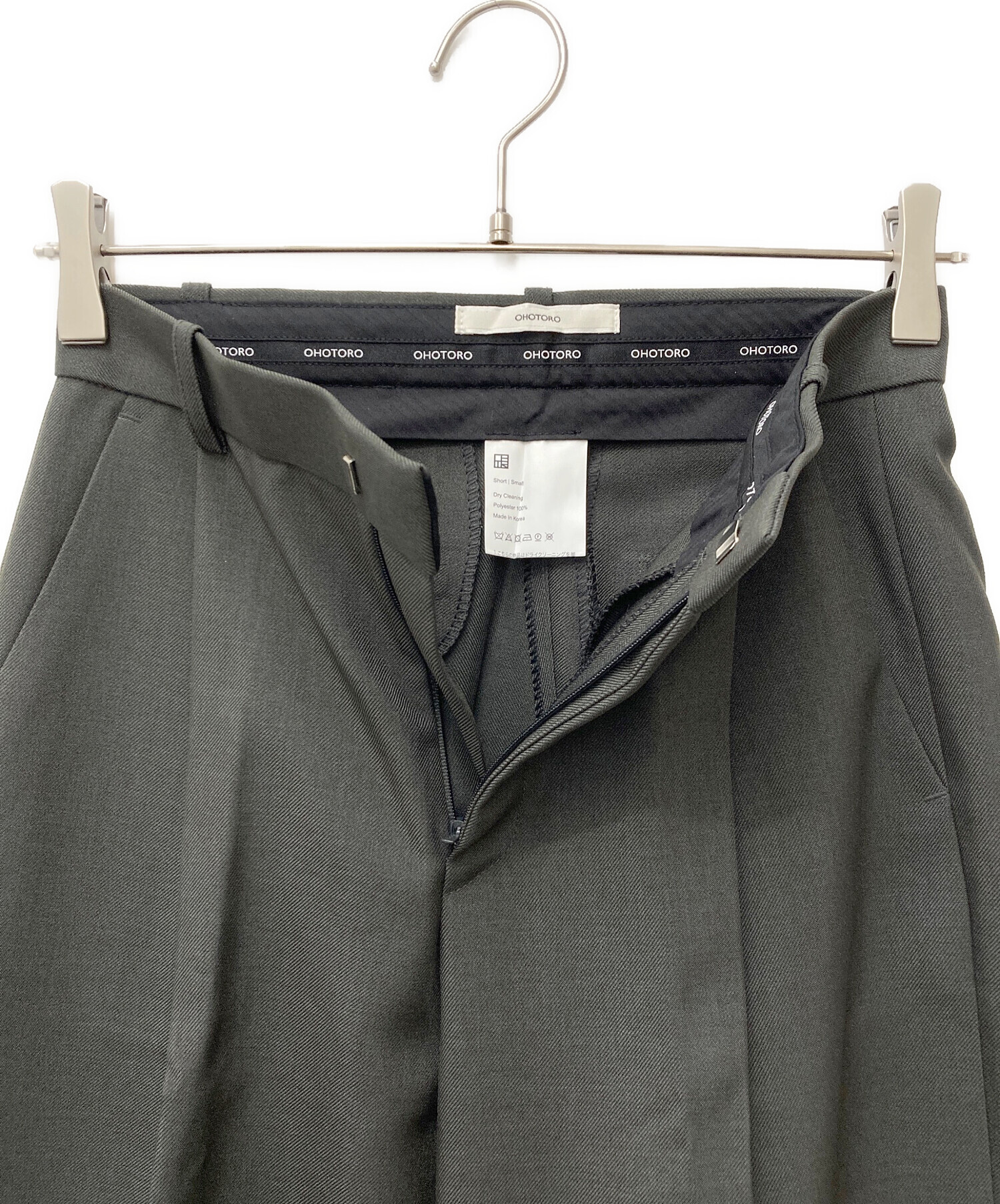 中古・古着通販】OHOTORO (オオトロ) Forte Slacks (FW) グレー サイズ  display picture 1