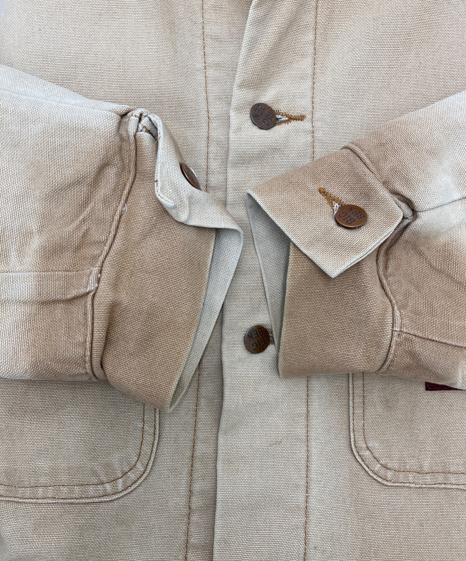 中古・古着通販】BIG BEN (ビックベン) ダッグカバーオール ベージュ