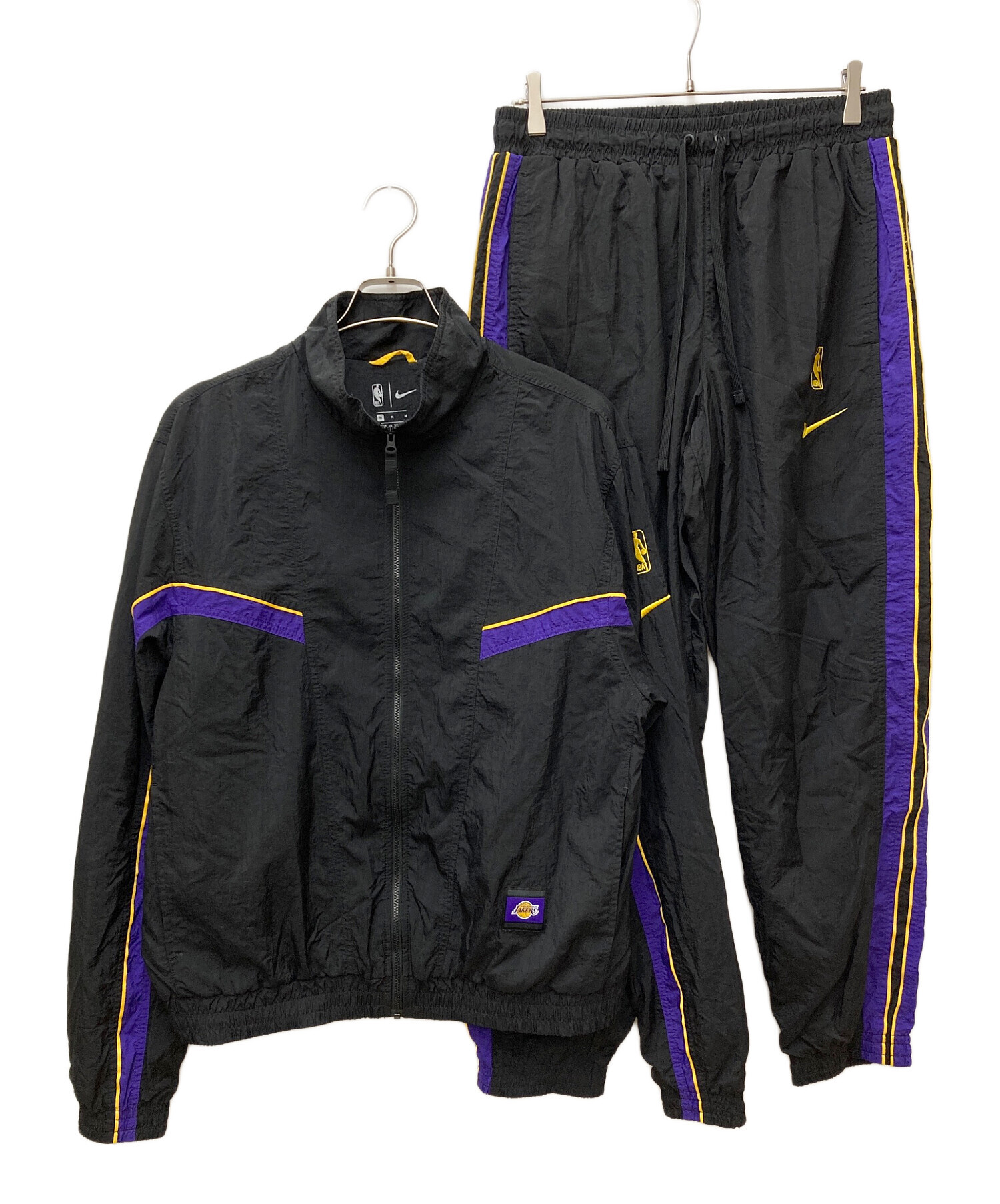 NIKE レイカーズ NBA ナイロンジャケット セットアップ NIKE レイカーズ NBA ナイロンジャケット セットアップ