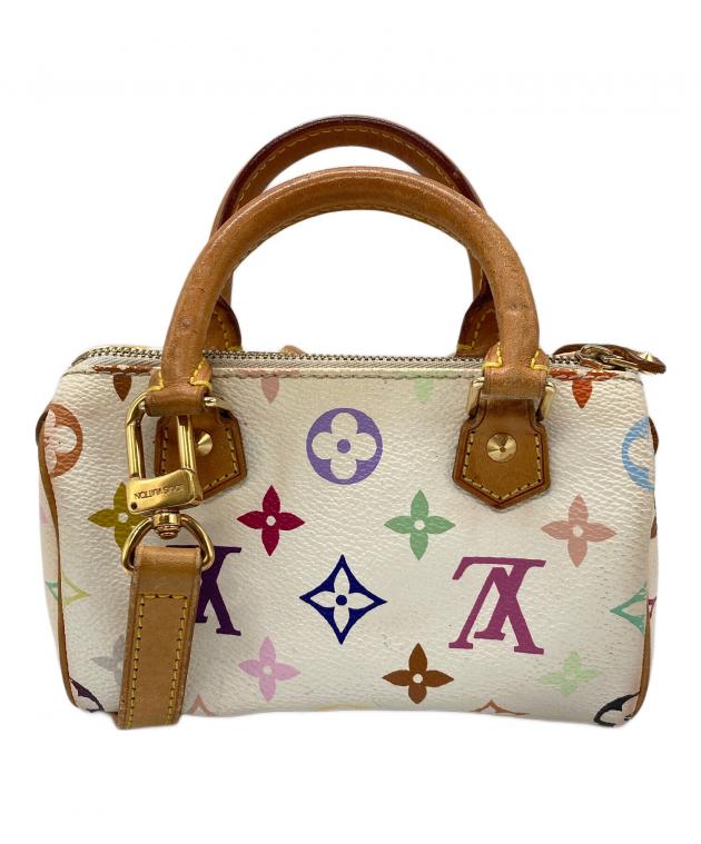Louis Vuitton モノグラムミニスピーディー　ストラップ付き LOUIS VUITTON ルイ・ヴィトン モノグラム ミニスピーディ