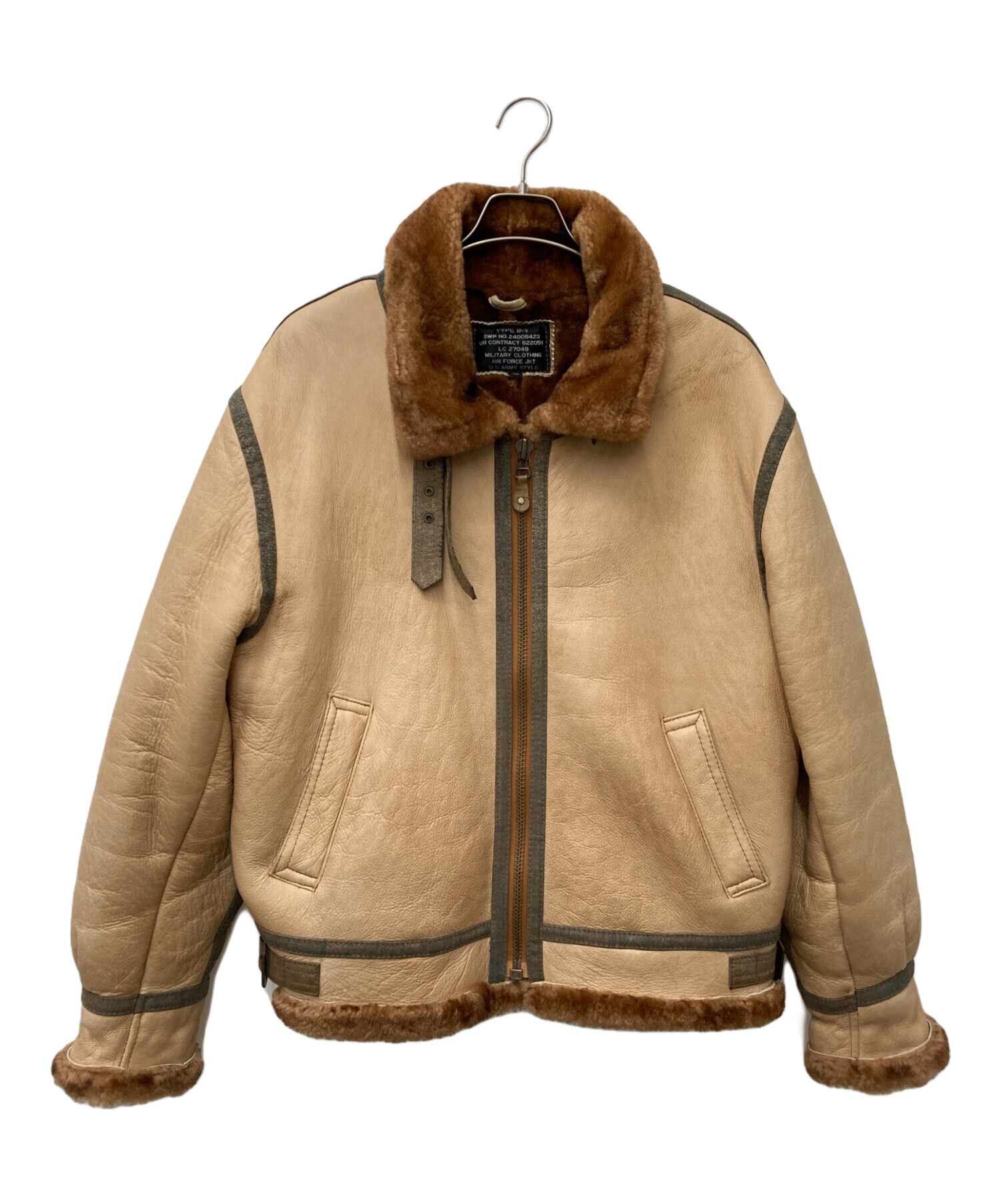 中古・古着通販】FREEDOM (フリーダム) B-3リアルムートンフライト