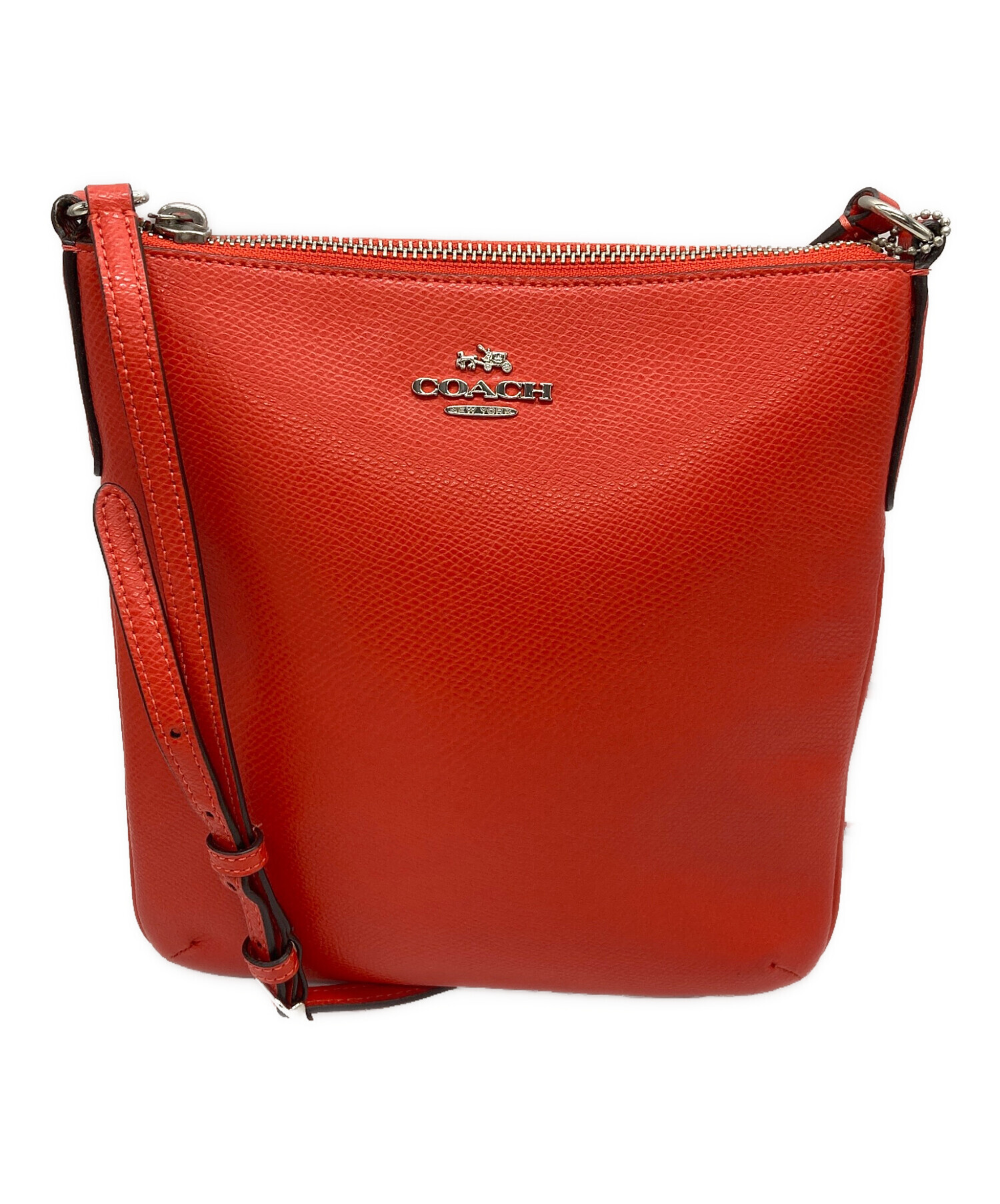 中古・古着通販】COACH (コーチ) ショルダーバッグ F36063 レッド