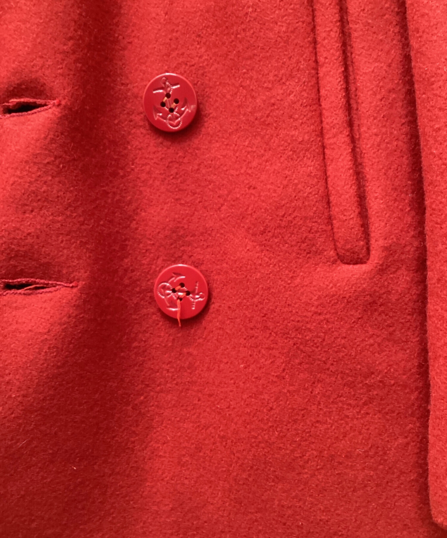 中古・古着通販】Schott (ショット) u.s.740n pea jacket レッド