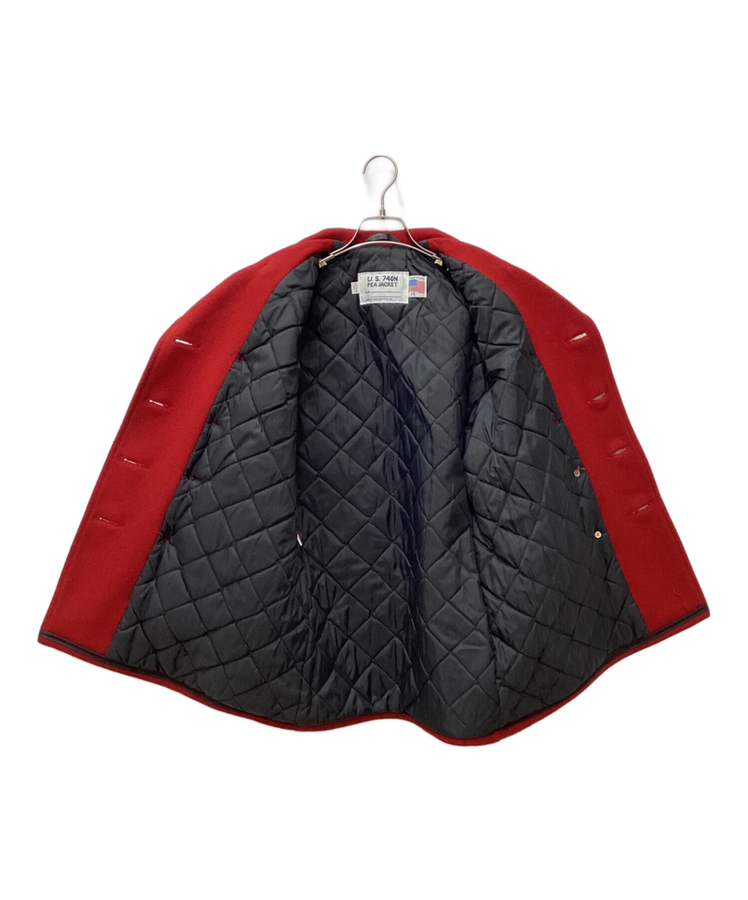 中古・古着通販】Schott (ショット) u.s.740n pea jacket レッド
