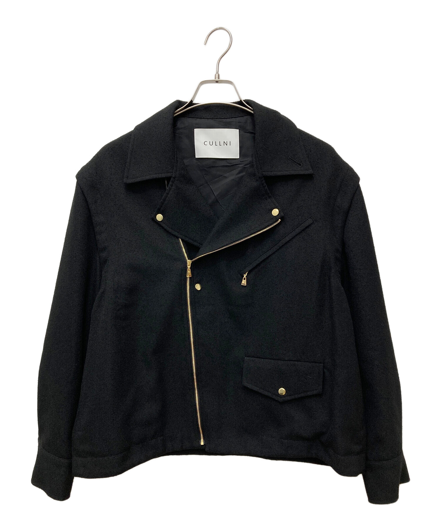 中古・古着通販】CULLNI (クルニ) Tweed Removable Sleeves Riders
