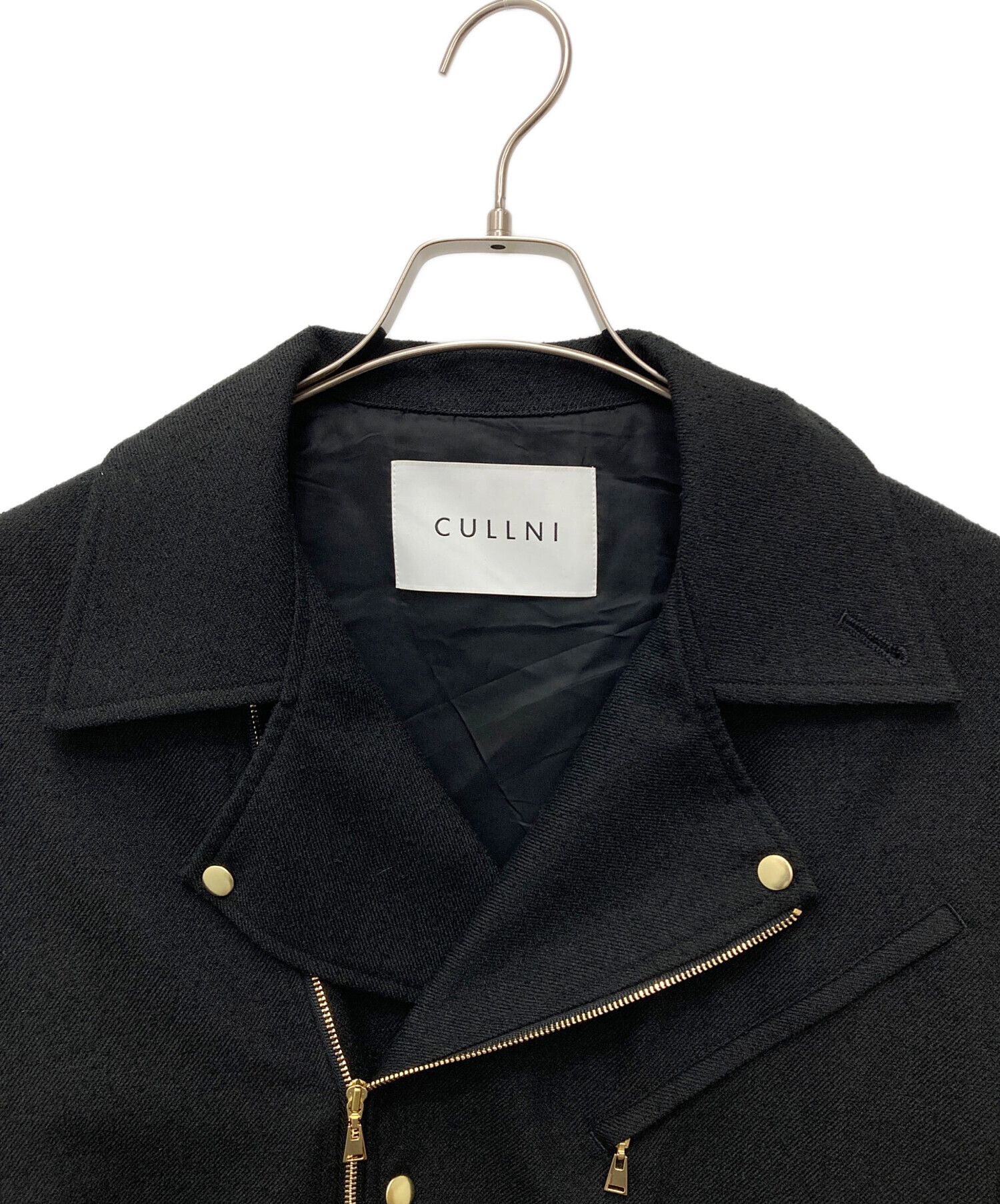 中古・古着通販】CULLNI (クルニ) Tweed Removable Sleeves Riders