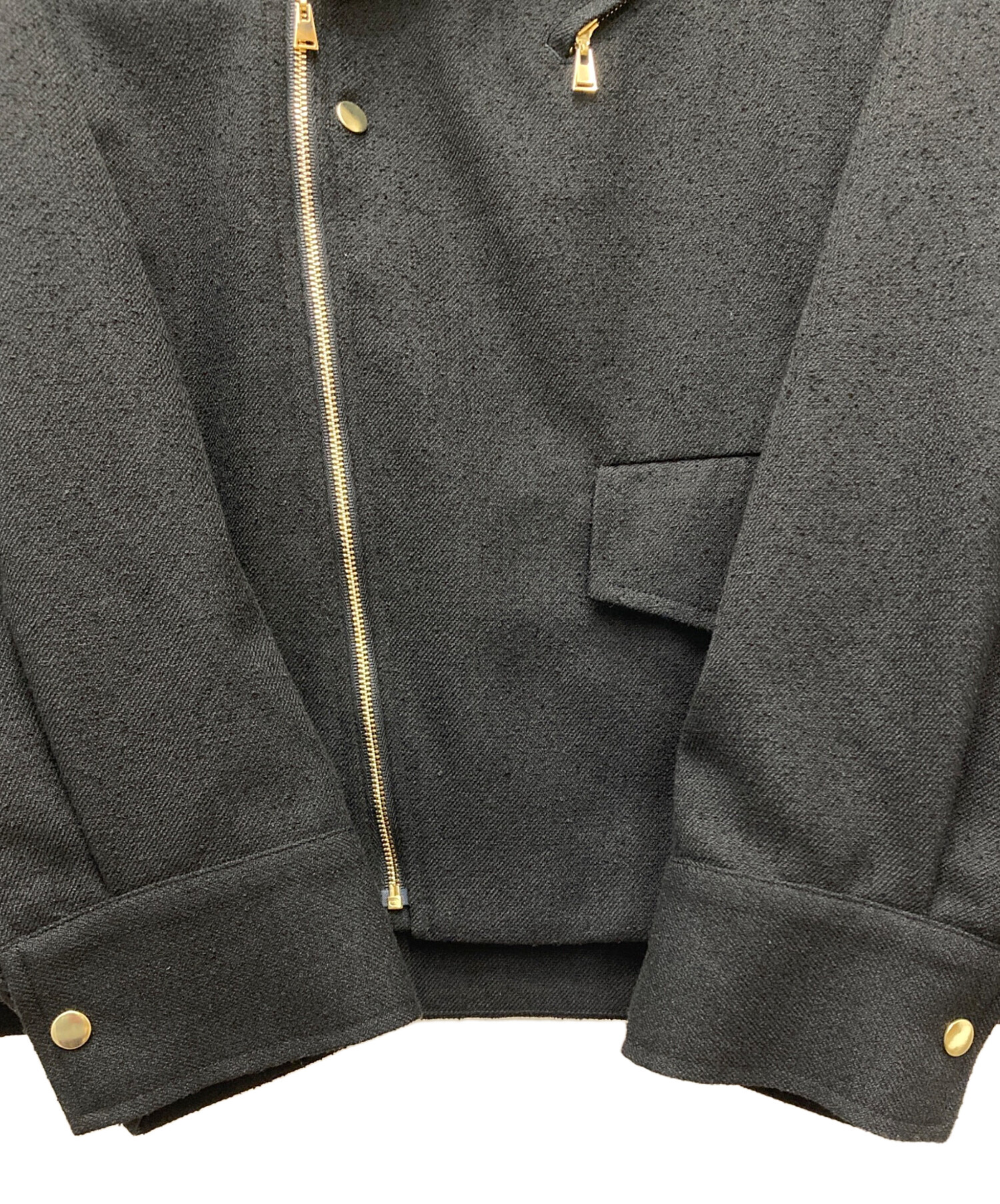 中古・古着通販】CULLNI (クルニ) Tweed Removable Sleeves Riders
