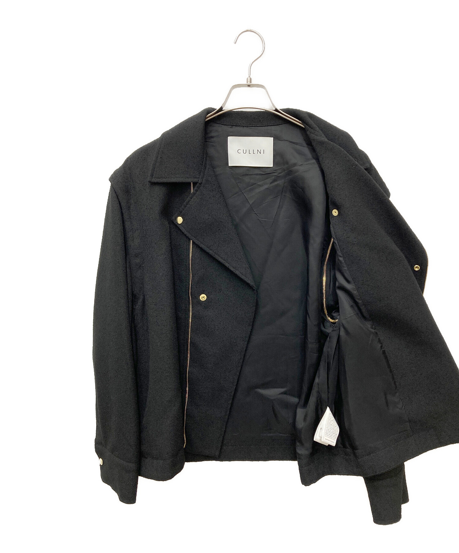 中古・古着通販】CULLNI (クルニ) Tweed Removable Sleeves Riders