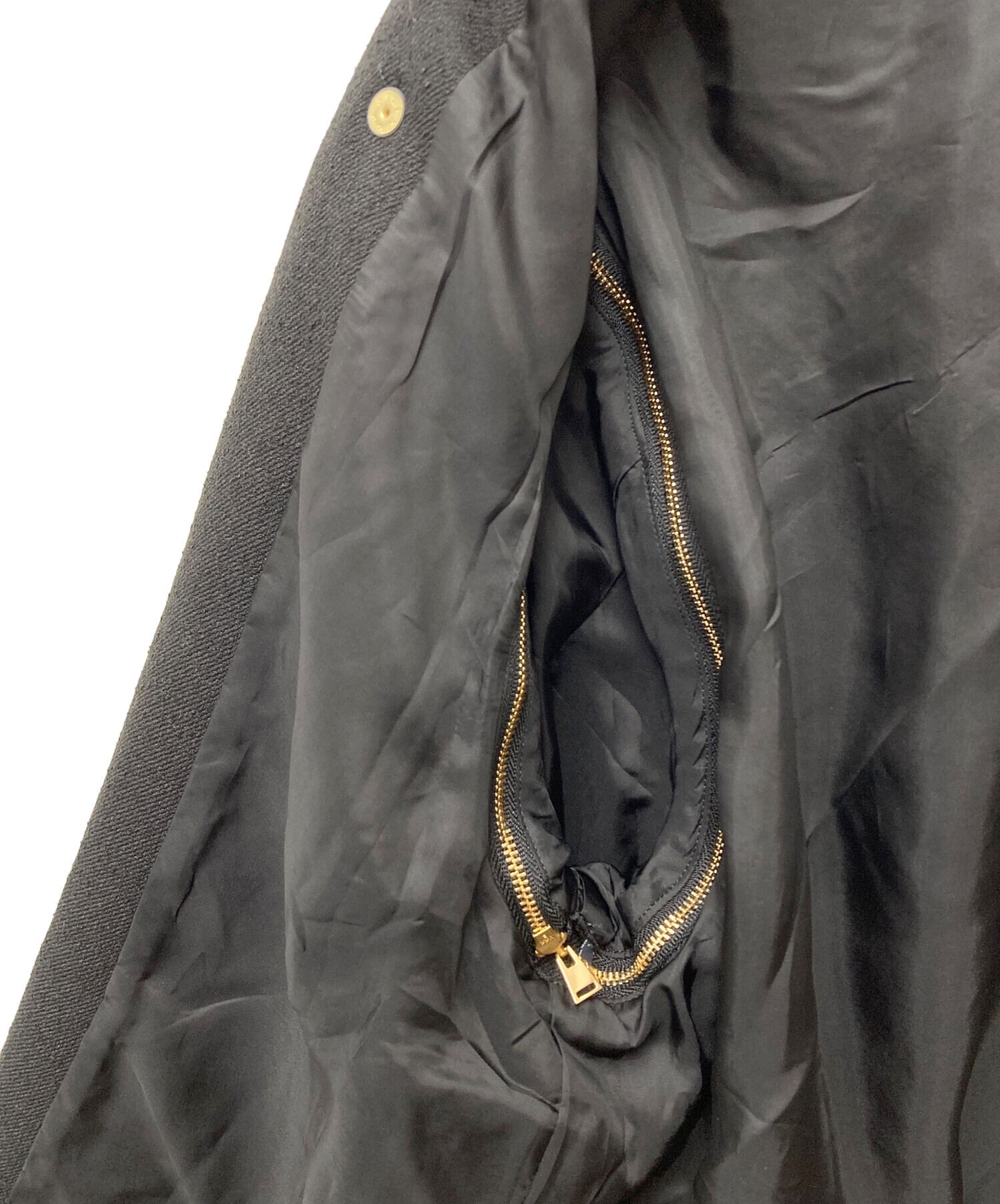 中古・古着通販】CULLNI (クルニ) Tweed Removable Sleeves Riders