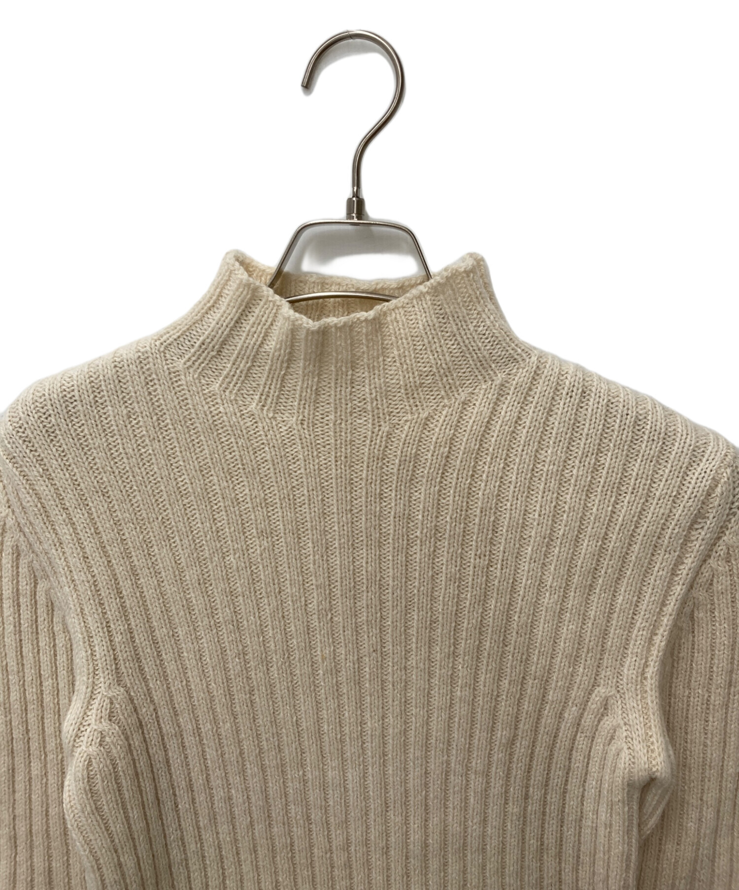 中古・古着通販】PRADA (プラダ) ニット ホワイト サイズ:40｜ブランド