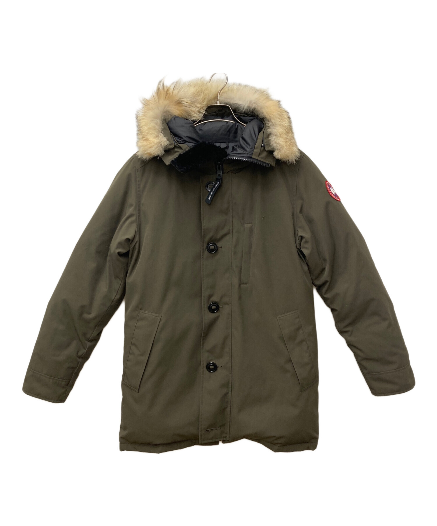 美品　  ジャスパー　Lサイズ オリーブ 中古・古着通販】CANADA GOOSE (カナダグース) JASPER PARKA オリーブ