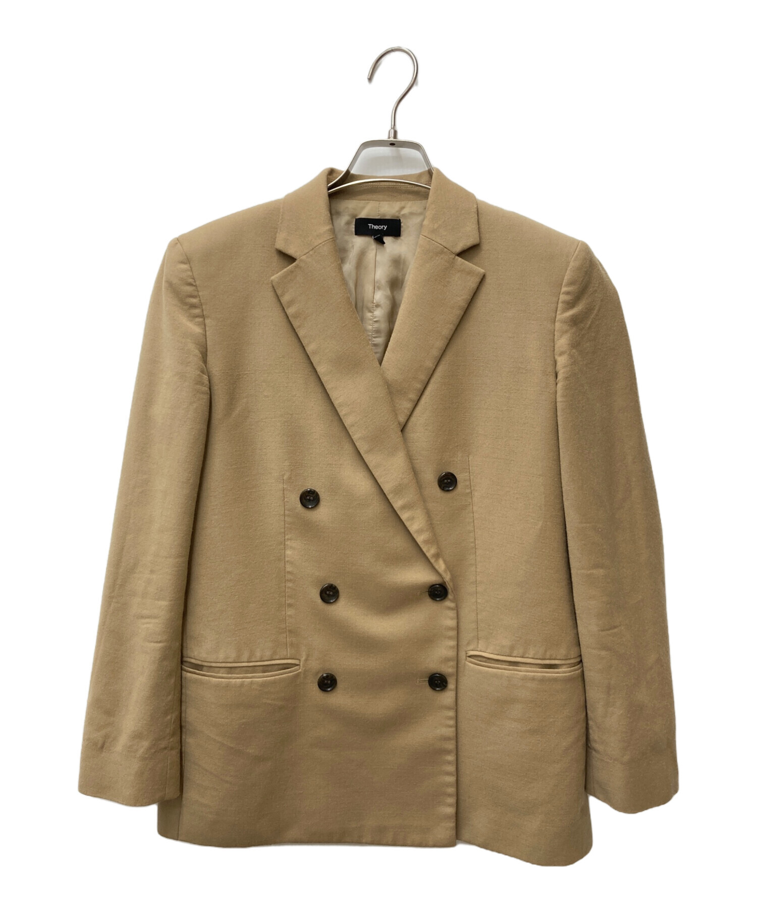 中古・古着通販】theory (セオリー) SLEEK FLANNEL BOXY DB JKT 01