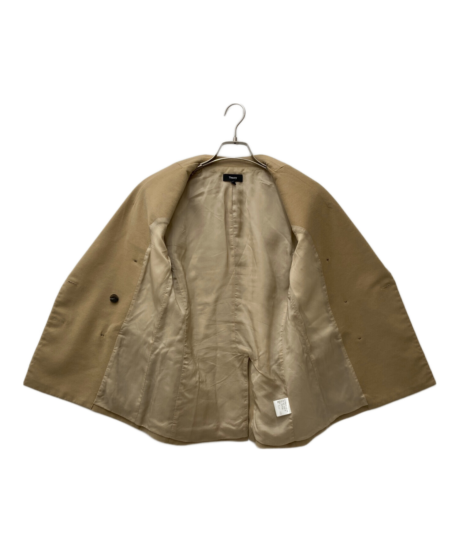中古・古着通販】theory (セオリー) SLEEK FLANNEL BOXY DB JKT 01